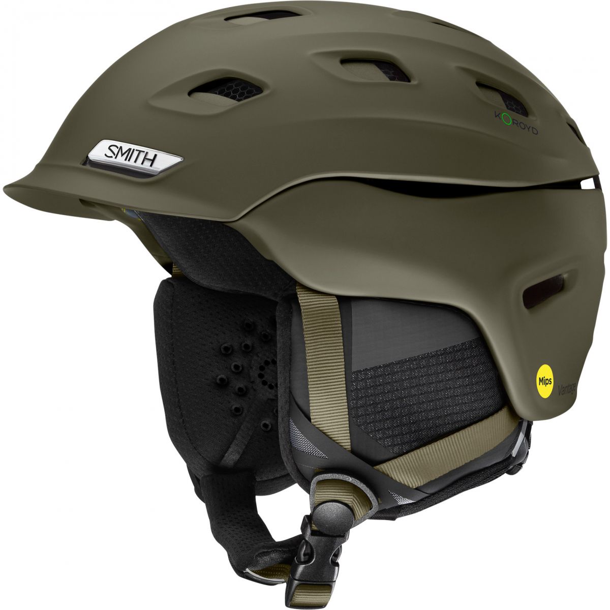Smith Vantage MIPS, Skihelm, matte forest — 2