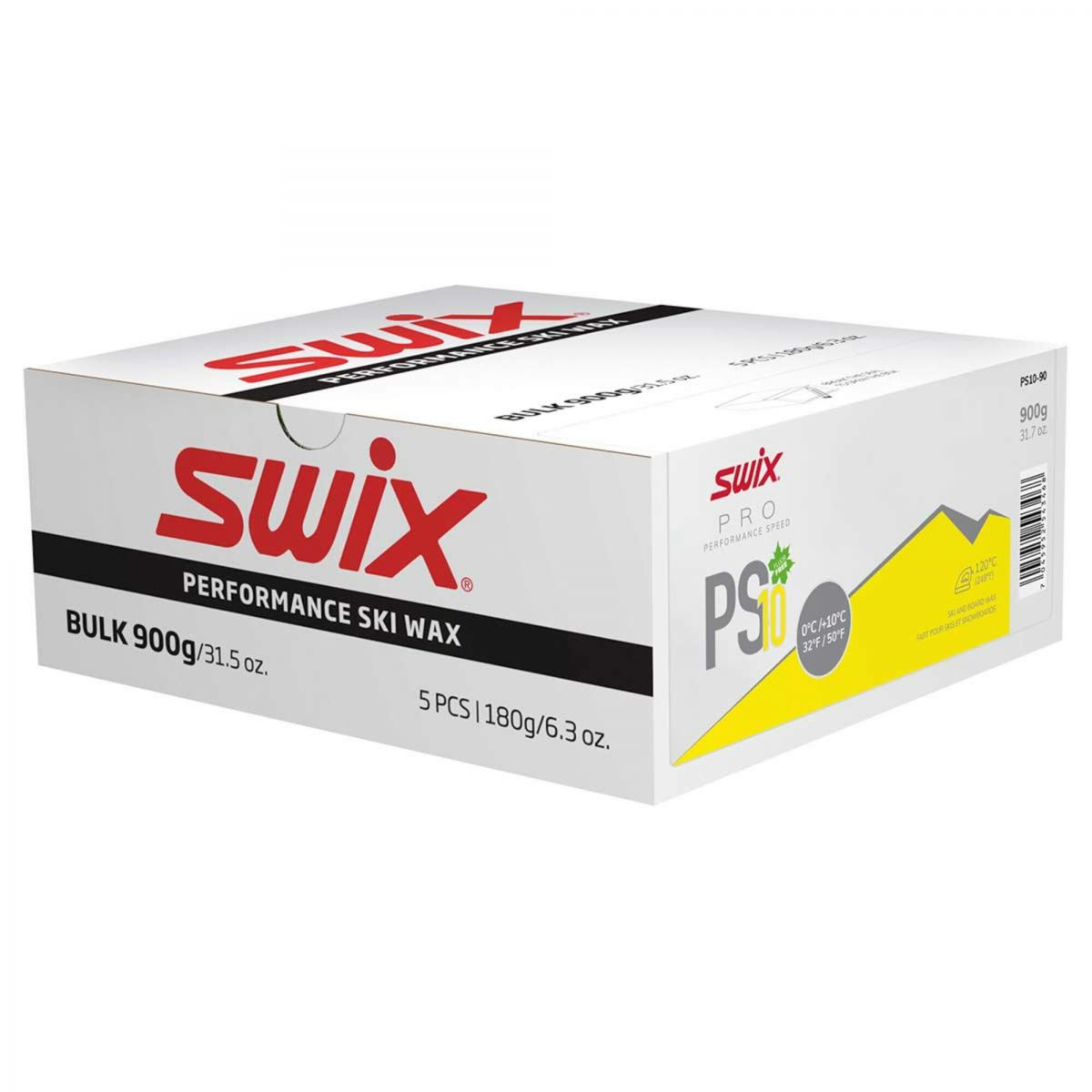 Swix PS10 Yellow, Wachs, 900 g — 2
