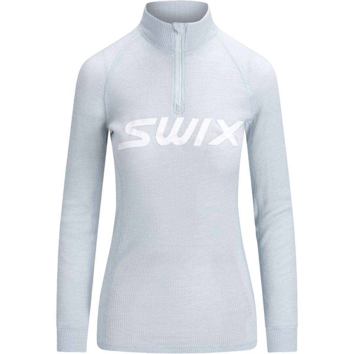 Swix RaceX Merino Half Zip, Damen, Blau — 2