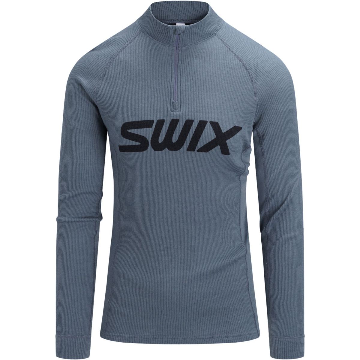 Swix RaceX Merino Half Zip, Herren, Grau — 2