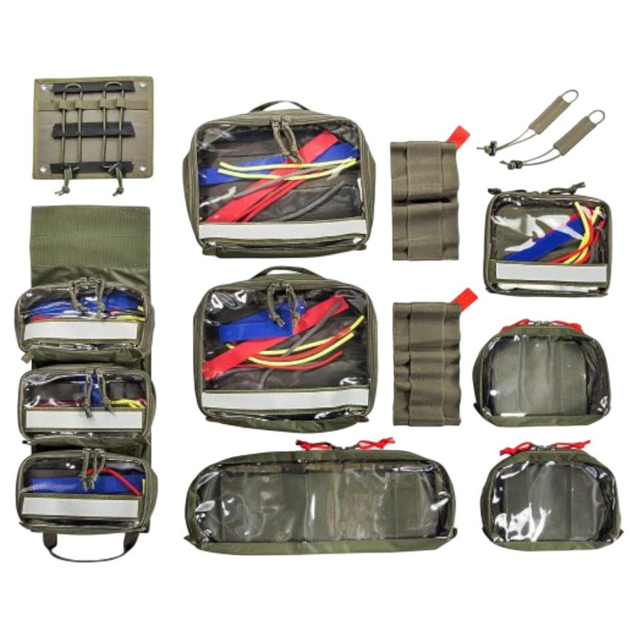 Tasmanian Tiger Modular Medic Insert 30 VL, Erste-Hilfe-Tasche, grün