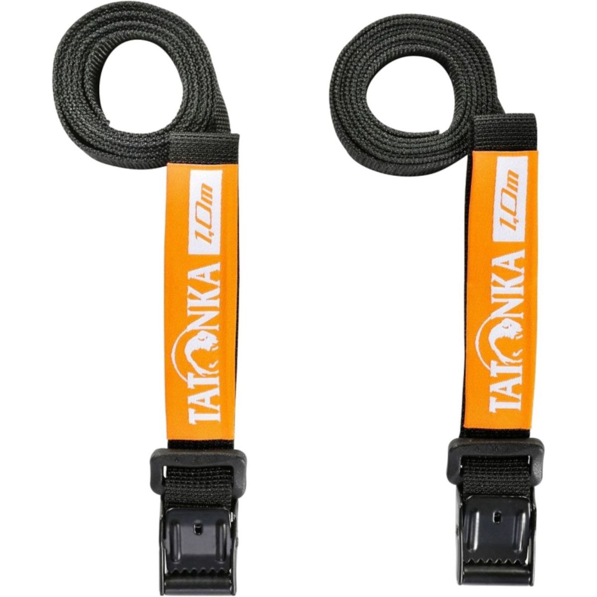 Tatonka Easy Strap 18mm/1,0m, Spanngurte, schwarz, 1 Paar — 2
