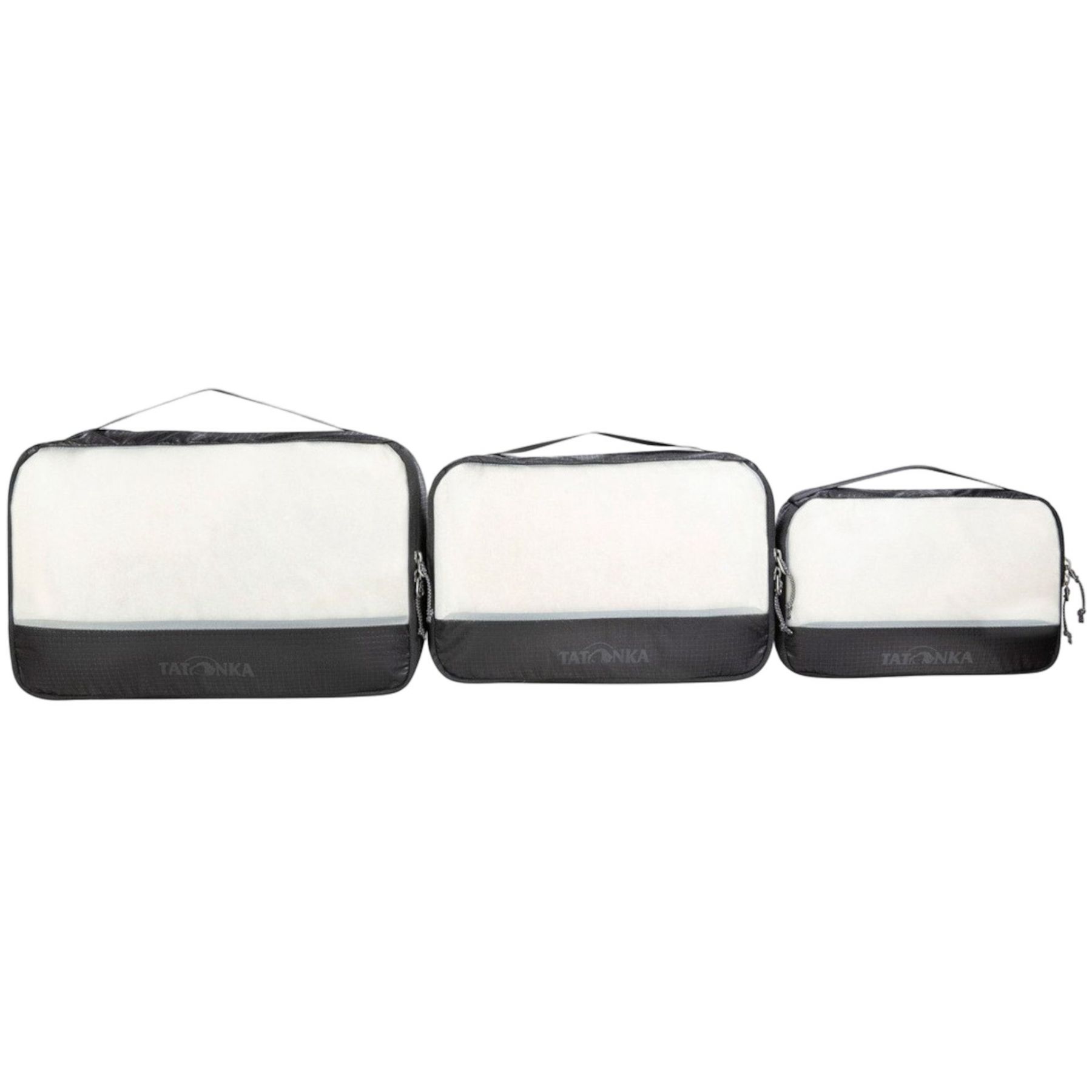 Tatonka Mesh Bag Set III, Packtasche, schwarz, 3 Stk.