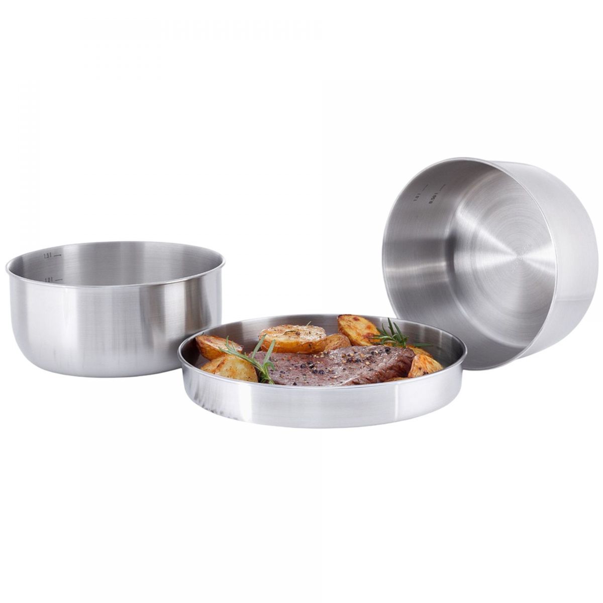 Tatonka Multi Pot Set, Kochset, Silber — 2