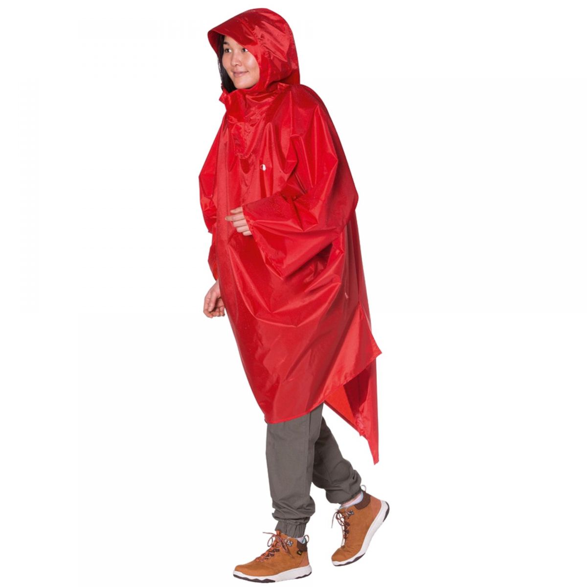 Tatonka Poncho 2, Regenumhang, rot — 2
