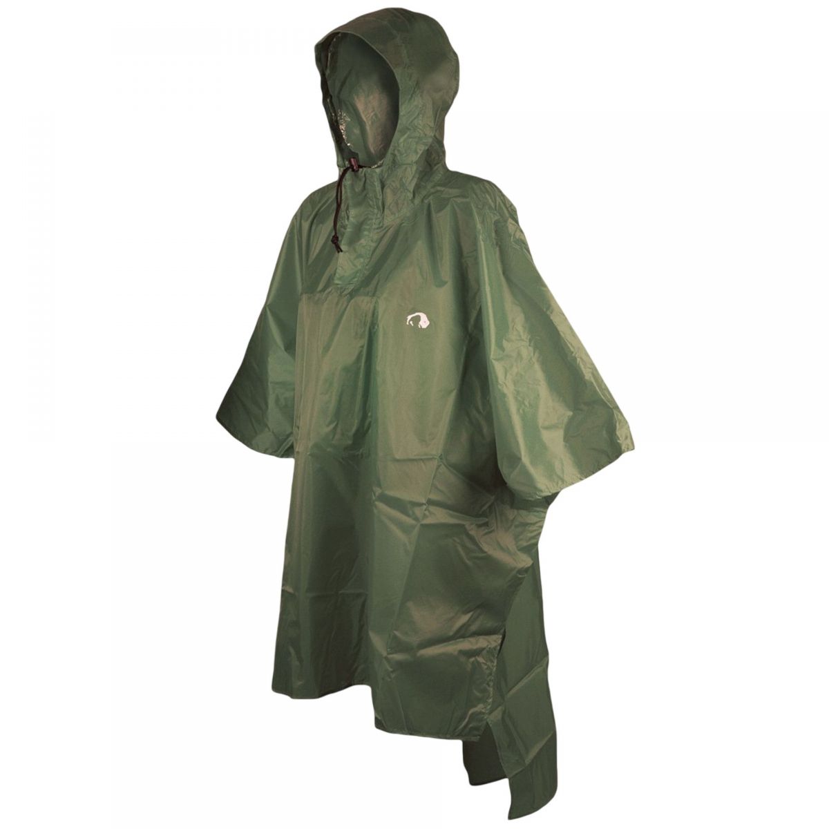 Tatonka Poncho 3, Regenmantel, grün — 2