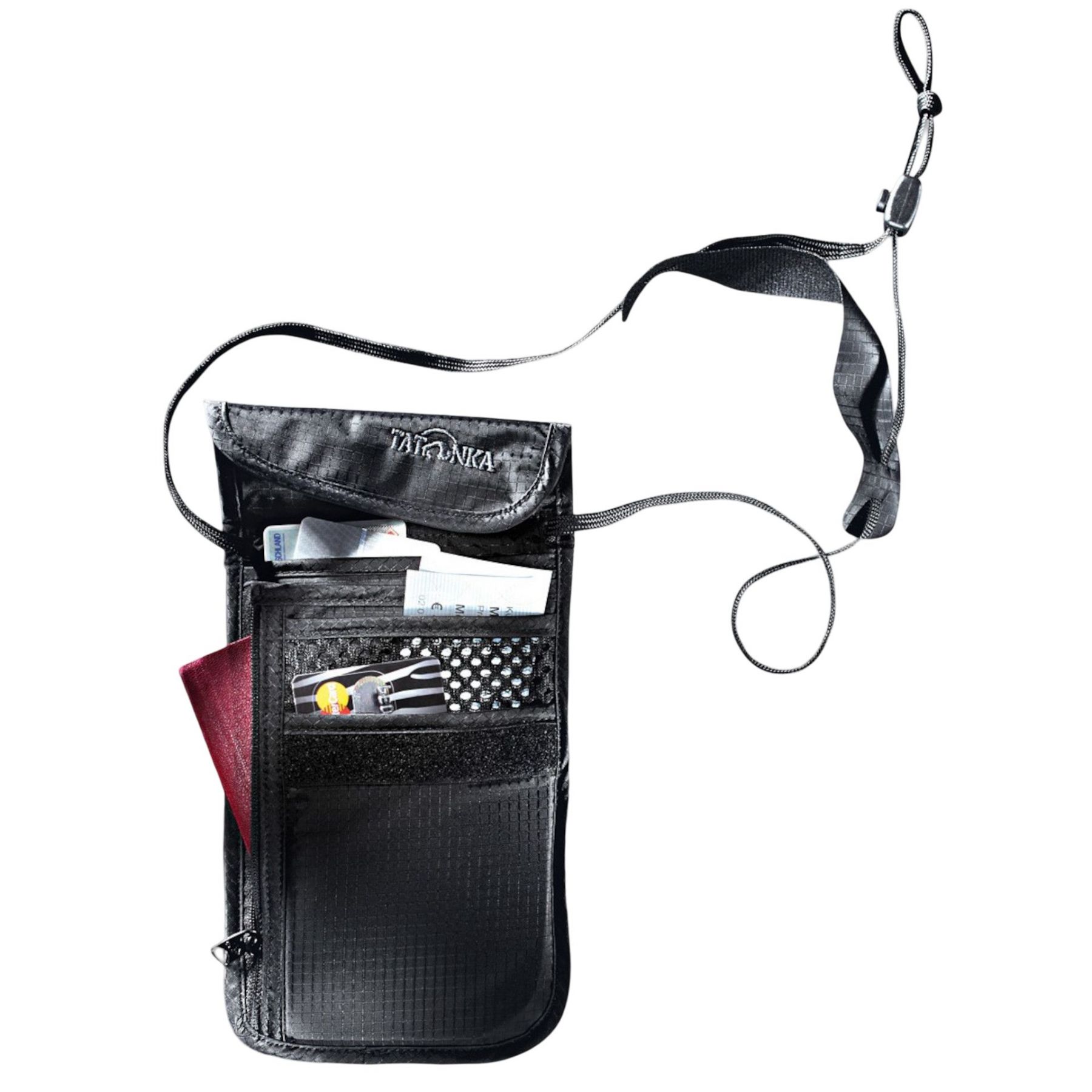 Tatonka Skin Neck Pouch, Geldkatze, schwarz