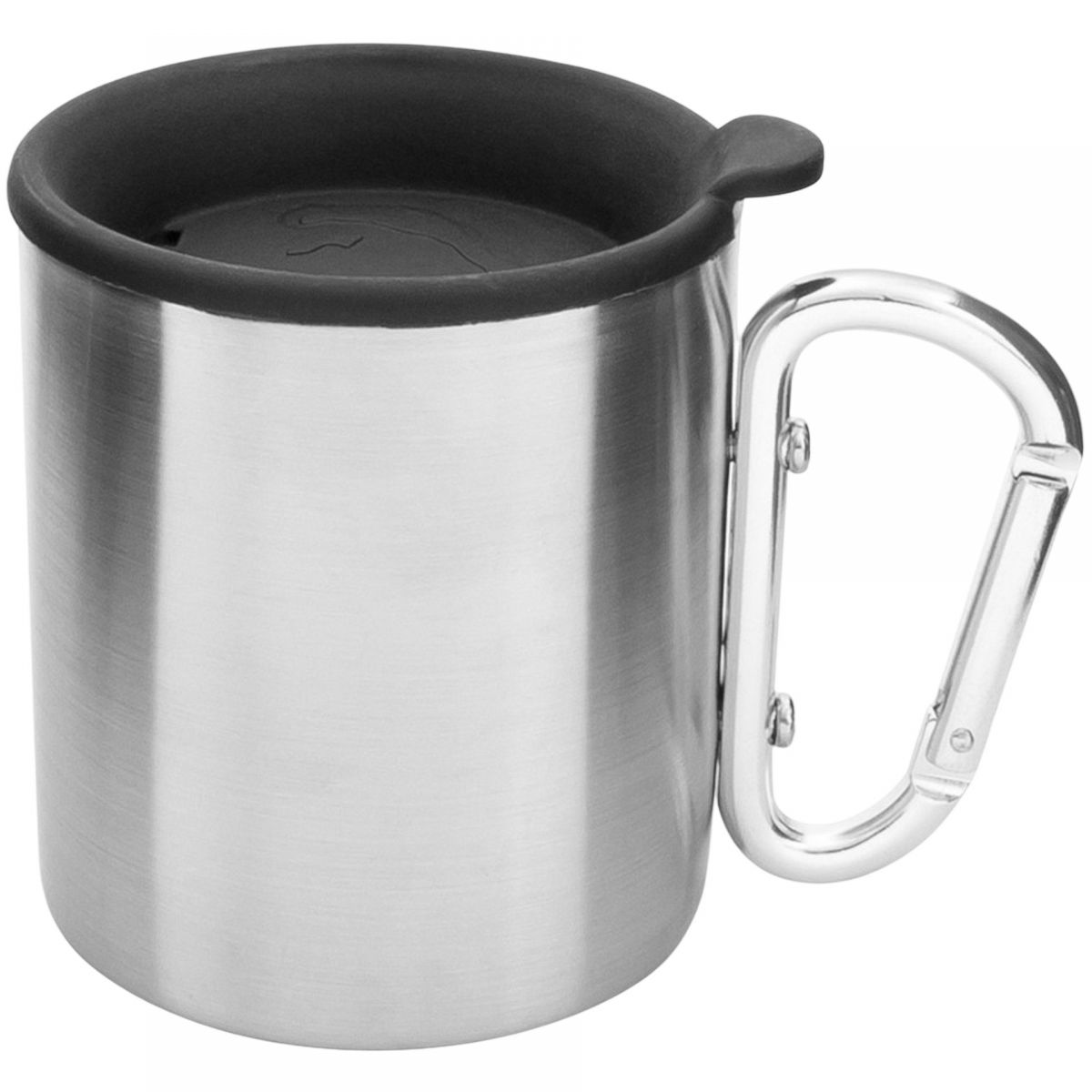 Tatonka Thermo-Becher Karabiner 250ml, Thermobecher, Silber — 2