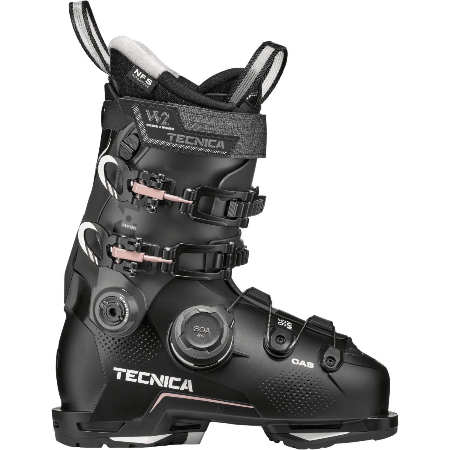 Tecnica Mach BOA MV 95 W, Skischuhe, Damen, schwarz