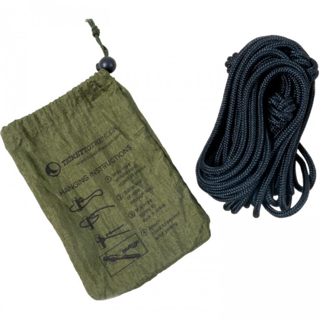 Ticket to the Moon Nautical Rope Set, Seilset, Schwarz