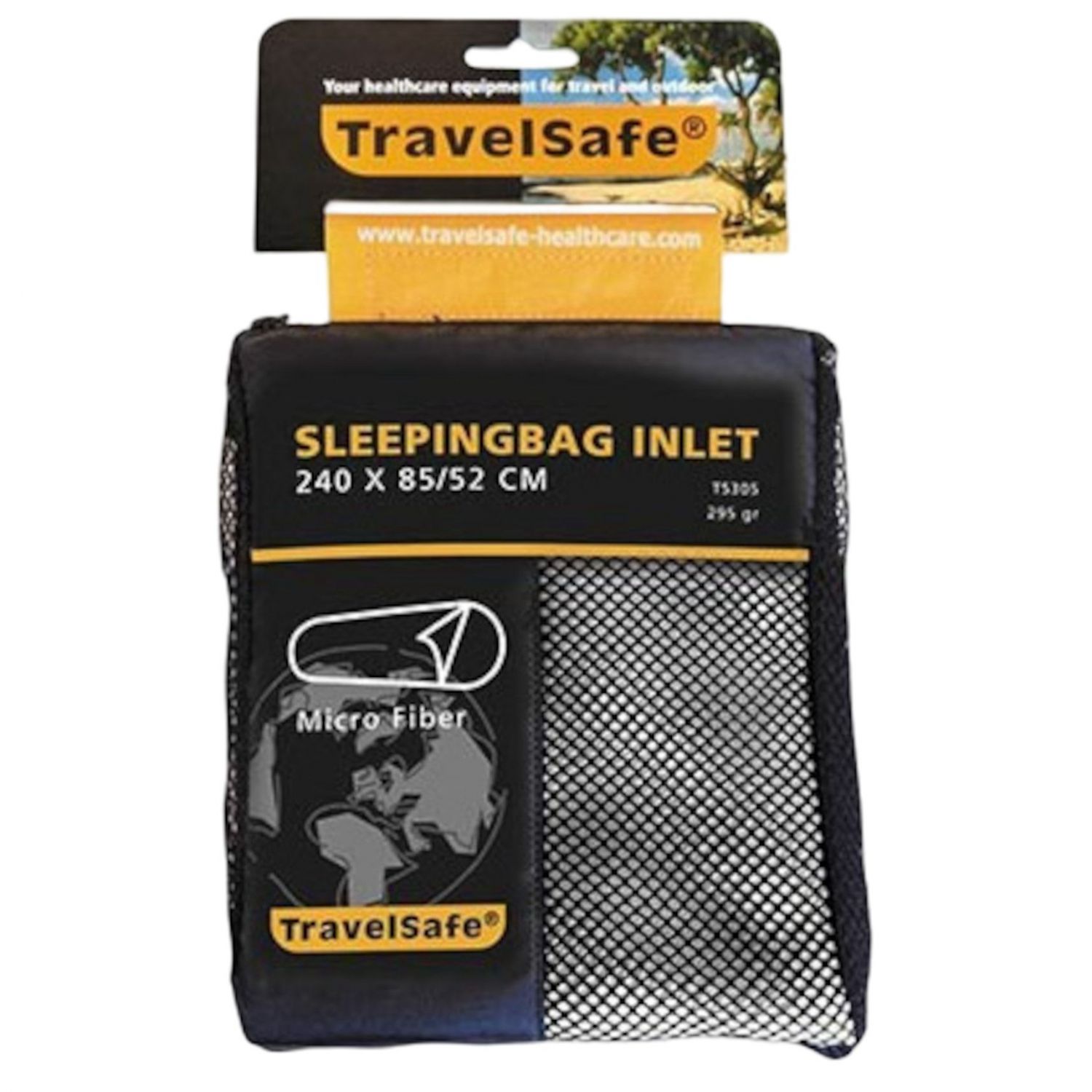 TravelSafe Mikrofaser Schlafsack Inlett, Mumie