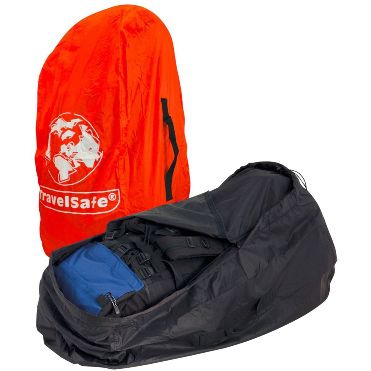 TravelSafe Regen-/Flugabdeckung L, schwarz — 2