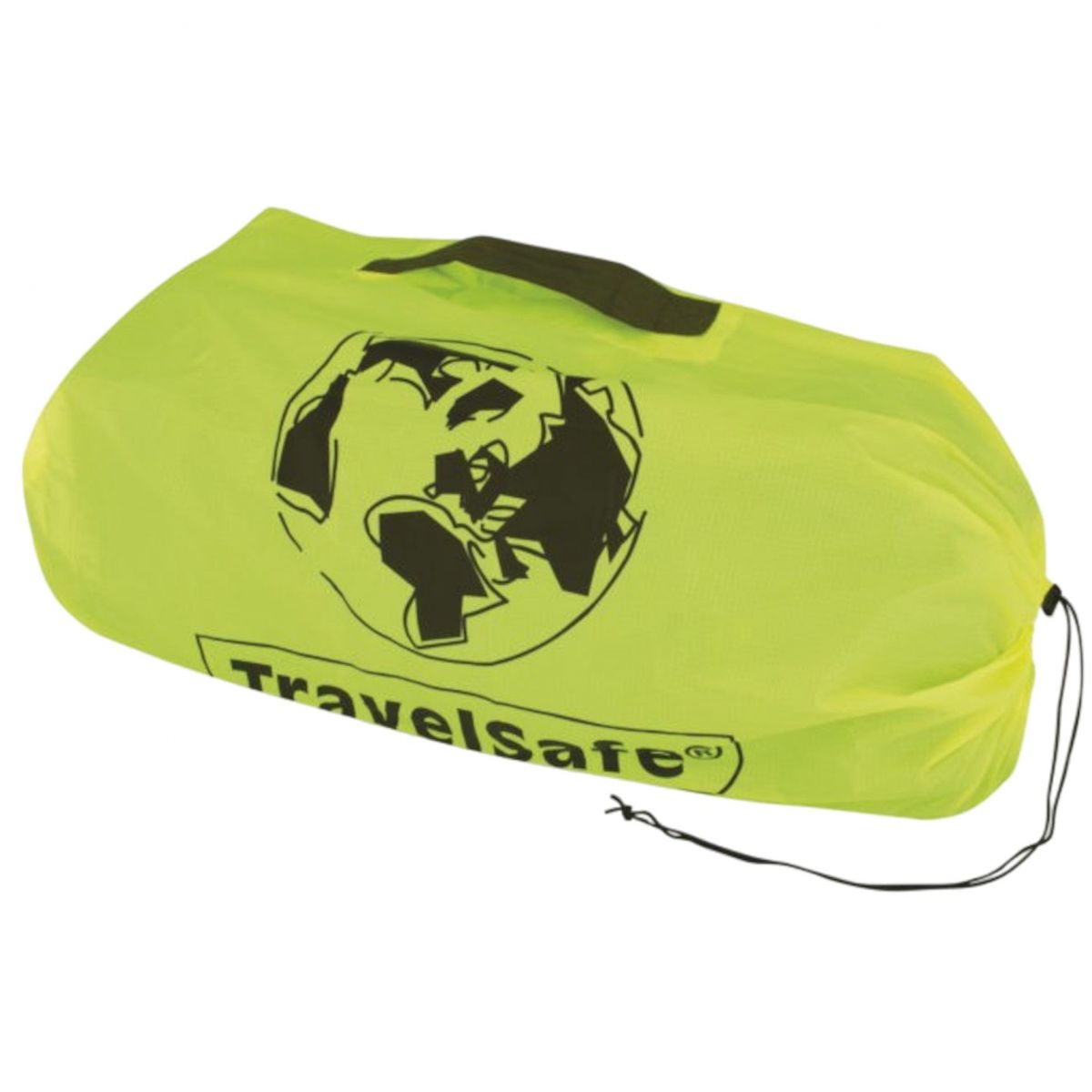 TravelSafe Regen-/Flugabdeckung M, gelb — 2