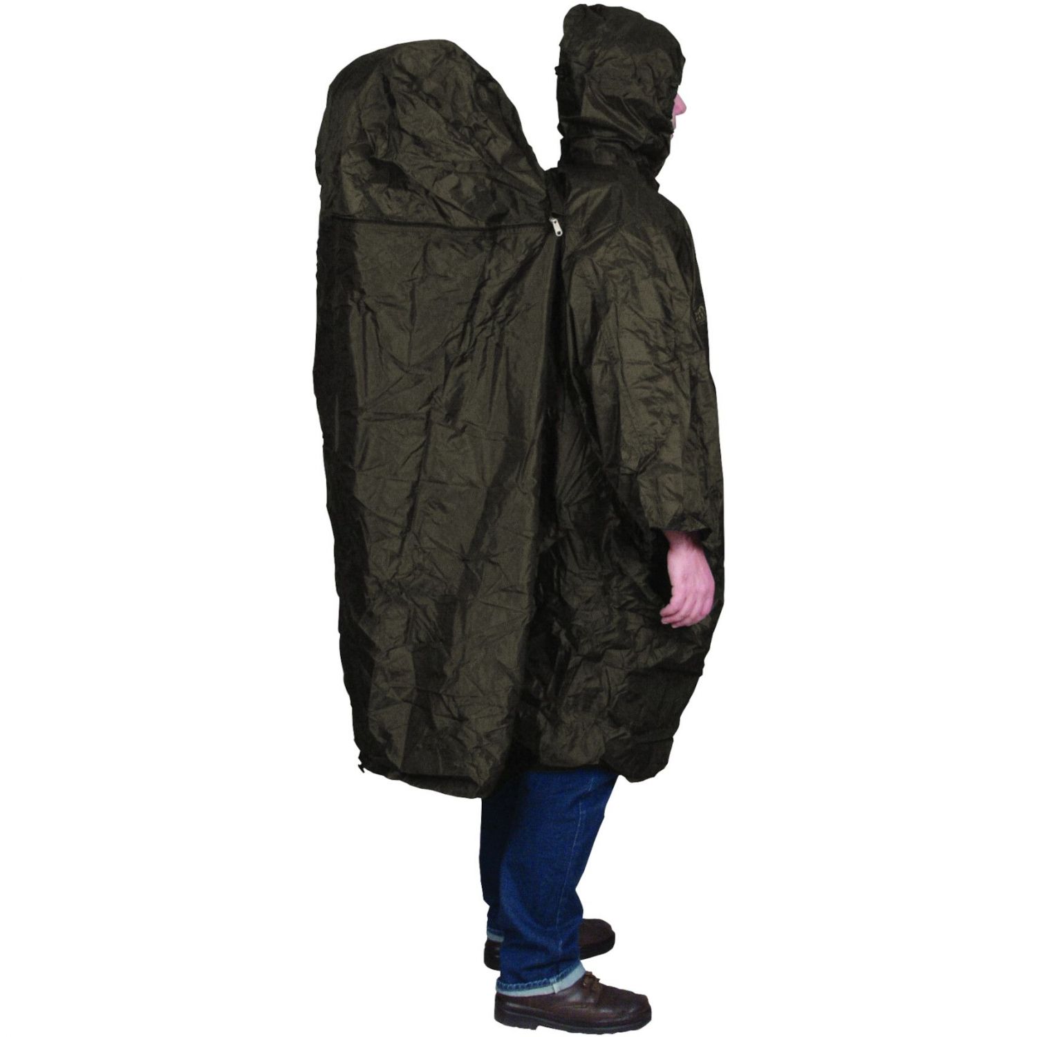 TravelSafe Regenhülle mit Rucksackverlängerung, L/XL, olivgrün