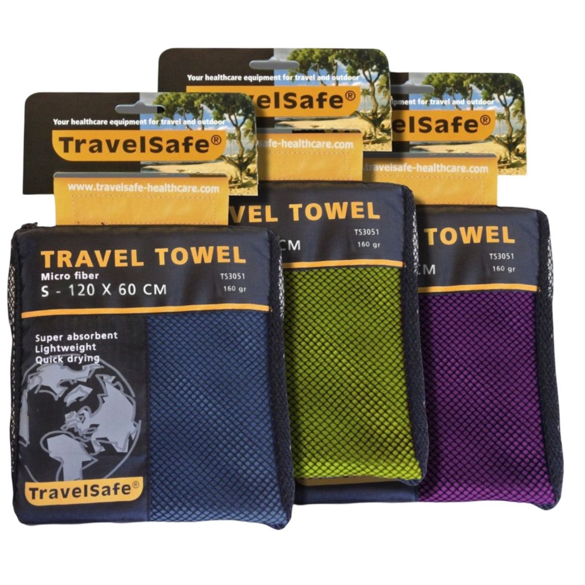 TravelSafe Reisestuch Microsoft XS, blau — 2