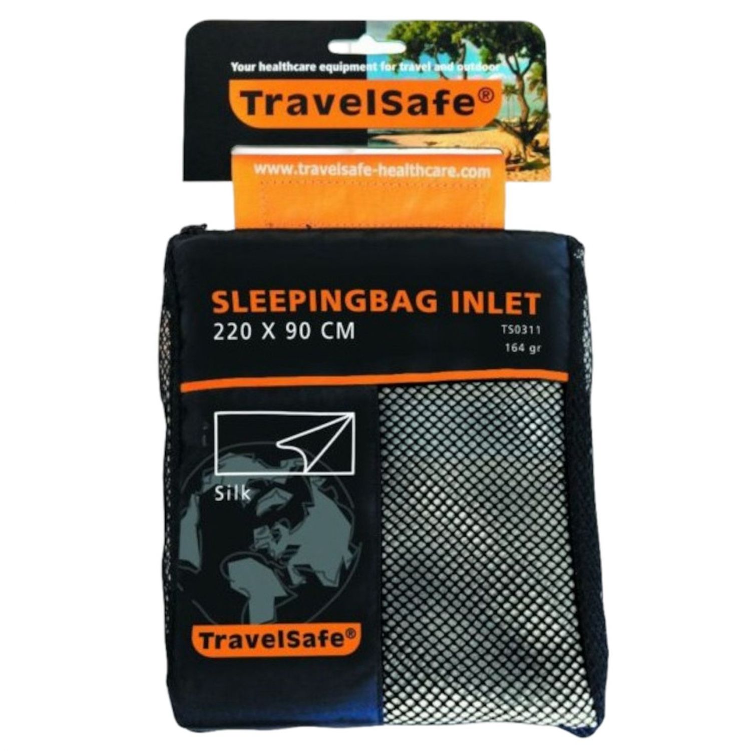 TravelSafe Seidenschlafsack Inlett, Hülle