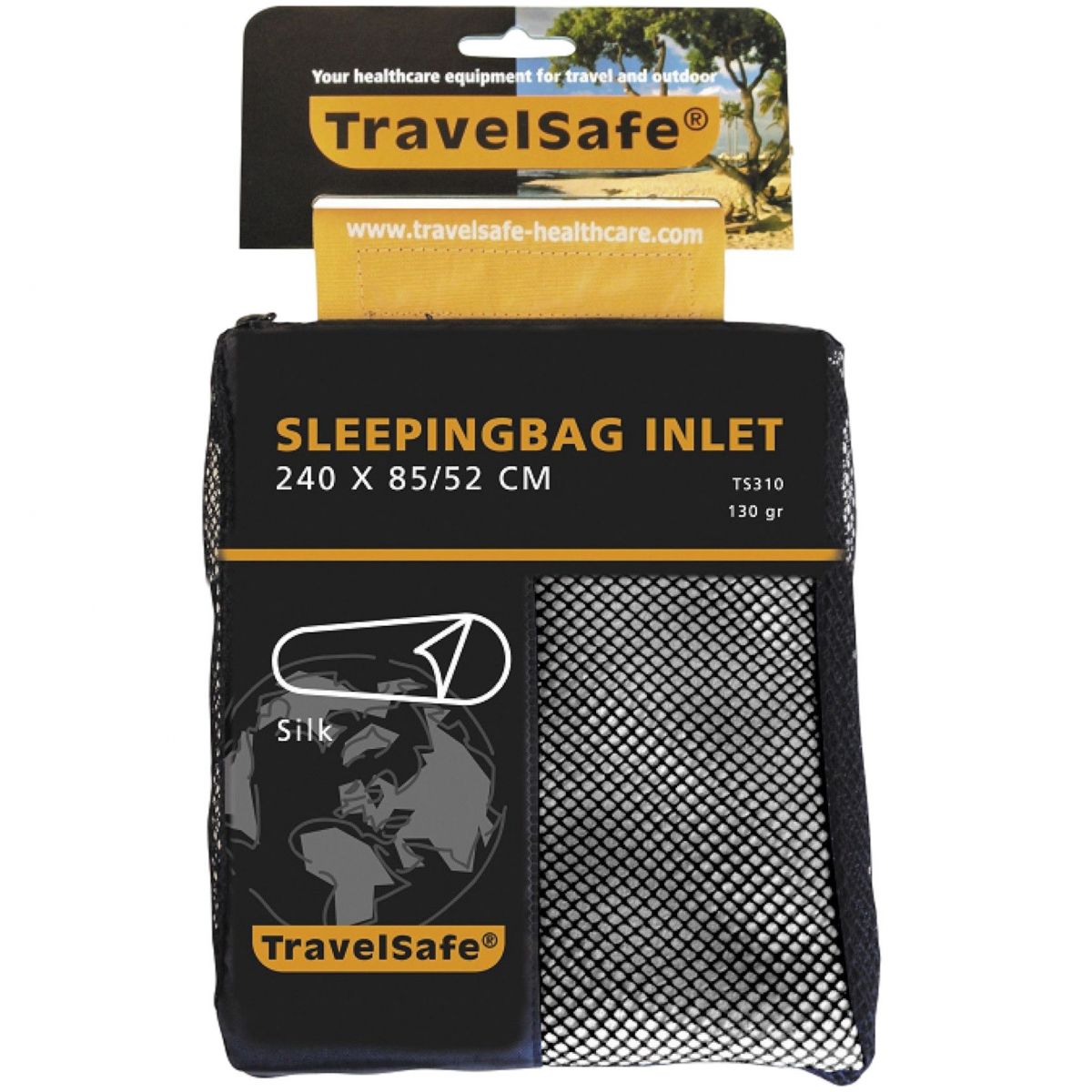 TravelSafe Seidenschlafsack Inlett, Mumie — 2