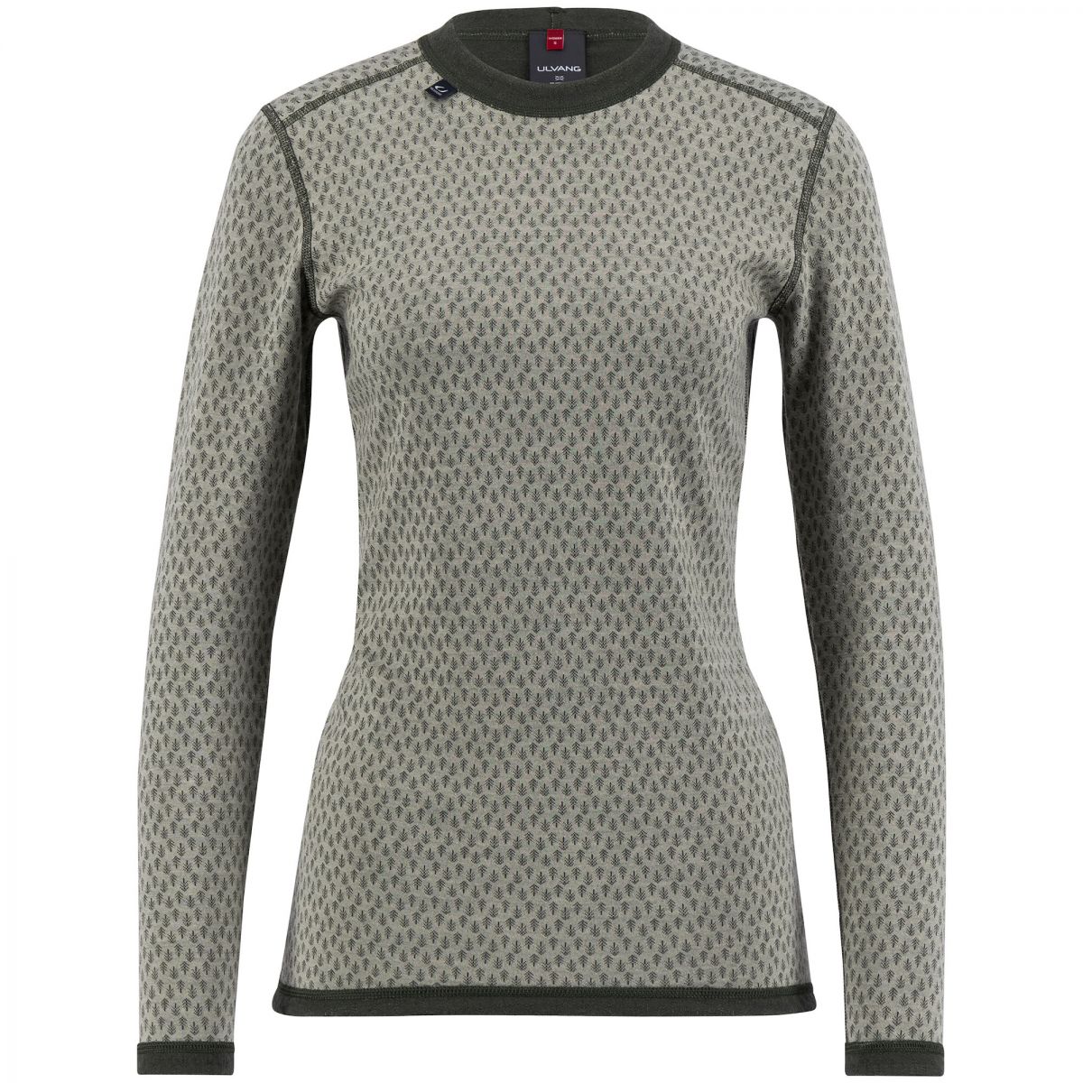 Ulvang Comfort 200 Round Neck, Funktionsshirt, Damen, hellgrau — 2