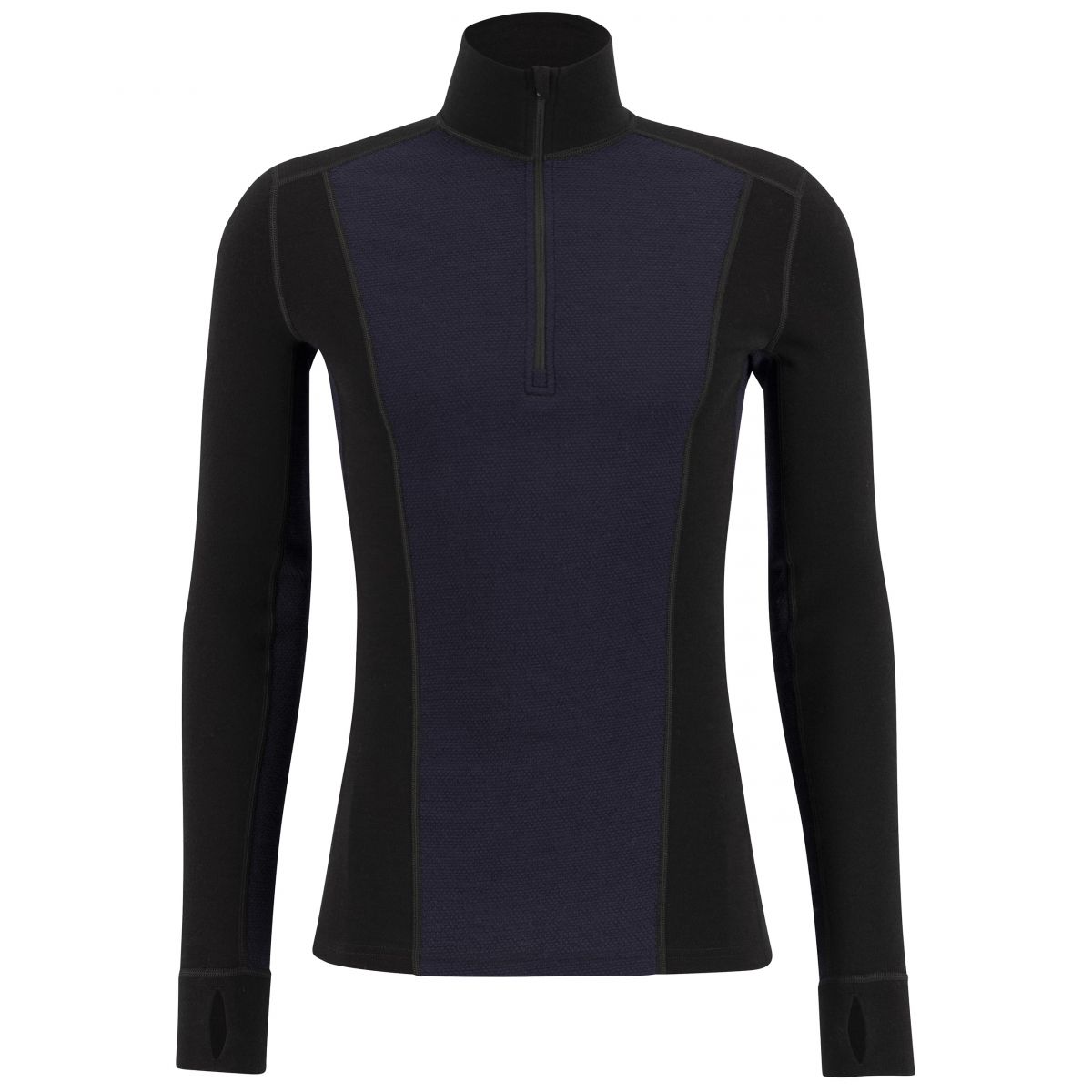 Ulvang Peak Map Half Zip, Funktionsshirt, Herren, schwarz/dunkelblau — 2