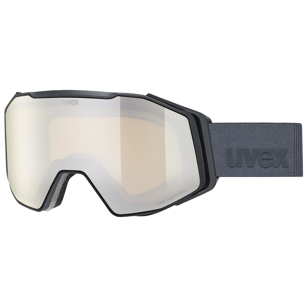 Uvex Gravity FM, Skibrille, schwarz — 2