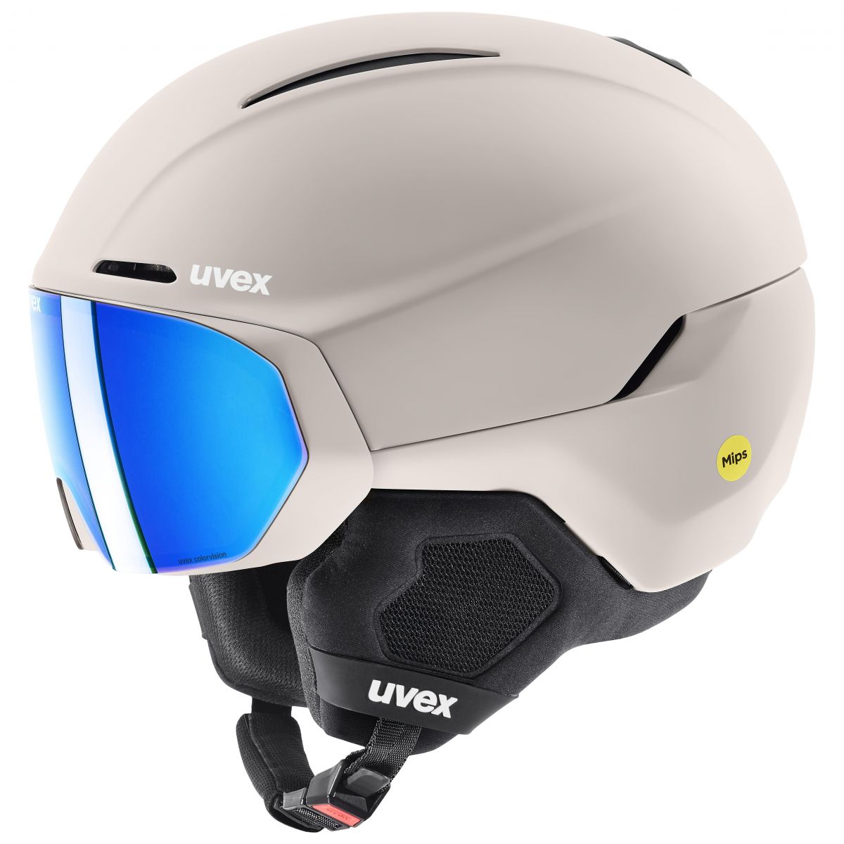 Uvex Horizon CV MIPS Visor, Skihelm mit Visier, grau — 2