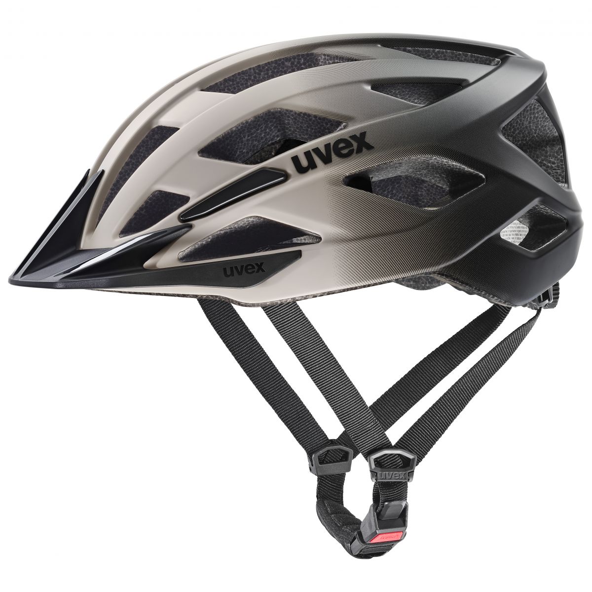 Uvex I-Vo 2, Fahrradhelm, grau — 2