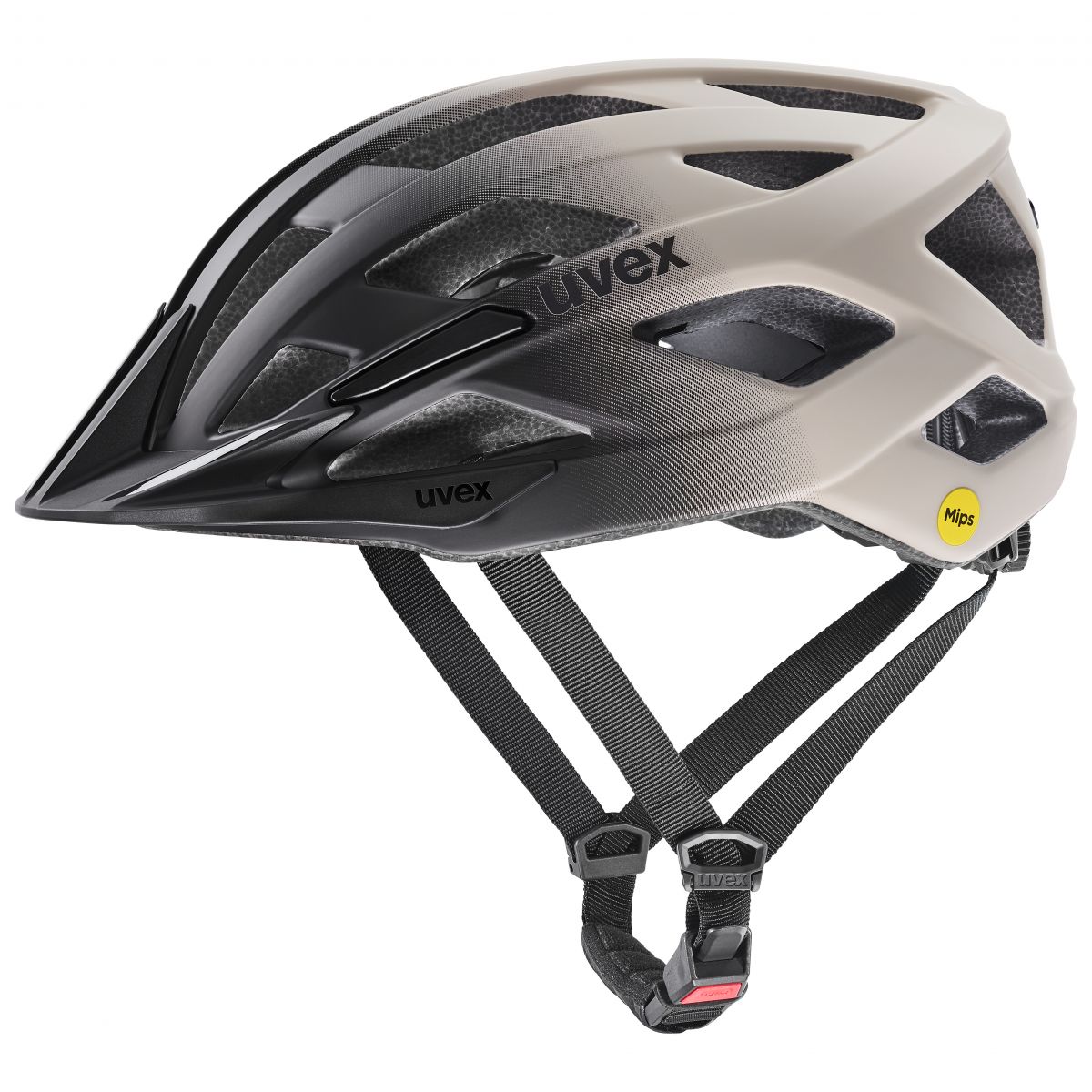 Uvex I-Vo 2 MIPS, Fahrradhelm, grau/schwarz — 2