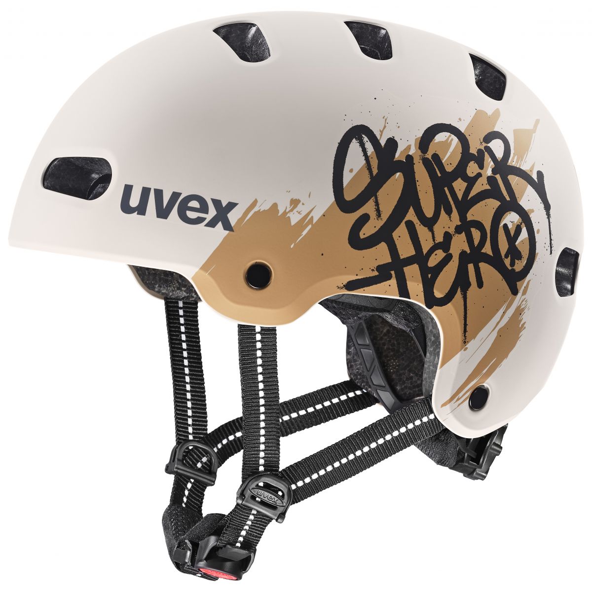 Uvex Kid 4 Style, Fahrradhelm, Junior, grau — 2