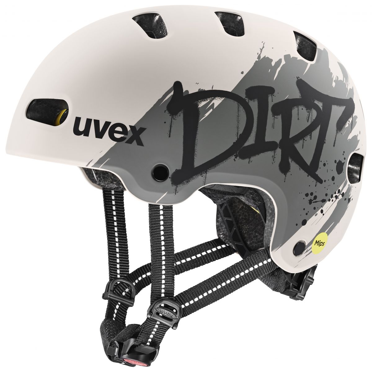 Uvex Kid 4 Style MIPS, Fahrradhelm, Junior, grau — 2