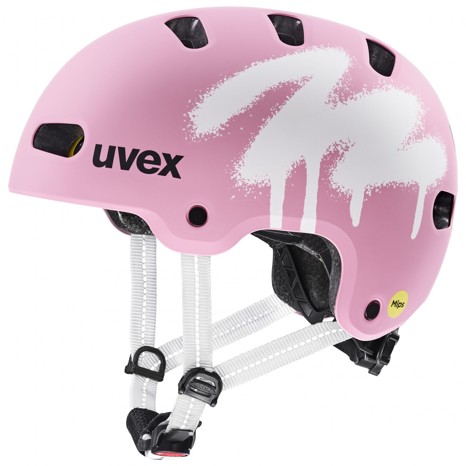 Uvex Kid 4 Style MIPS, Fahrradhelm, Junior, Pink