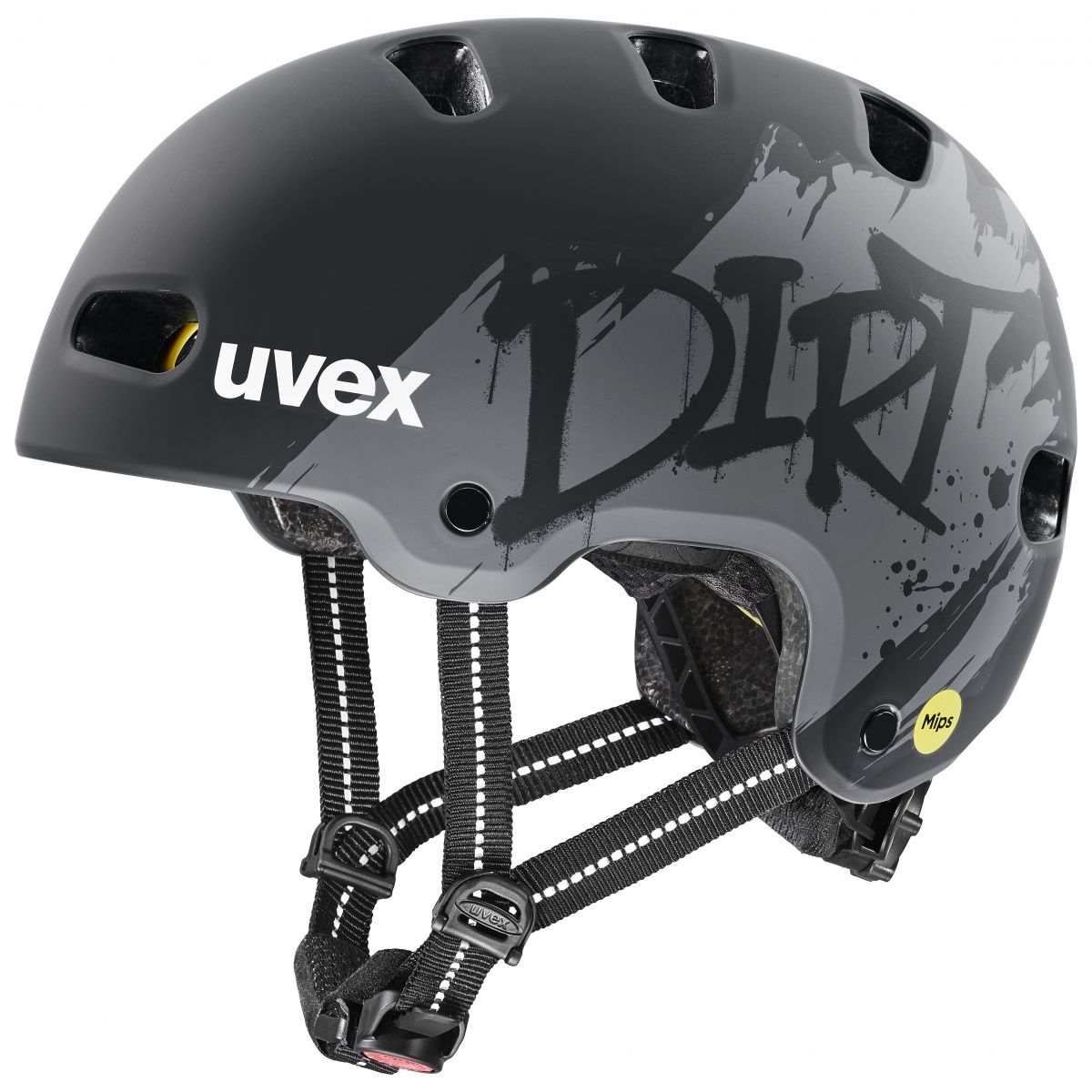Uvex Kid 4 Style MIPS, Fahrradhelm, Junior, schwarz — 2
