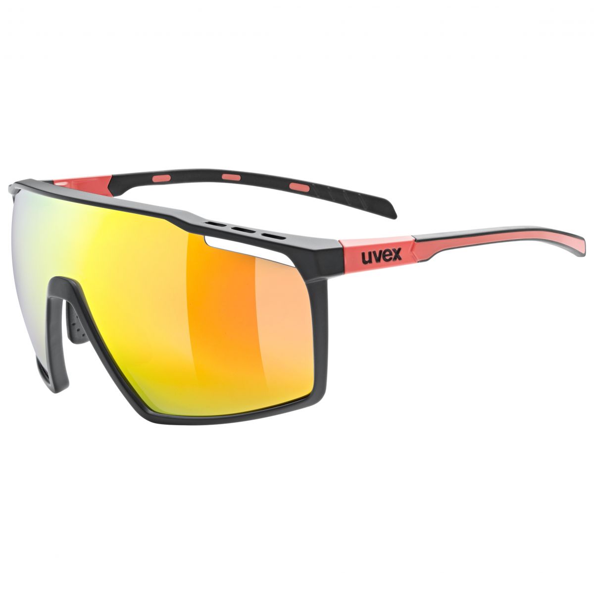 Uvex mtn perform, Sonnenbrille, schwarz/rot — 2