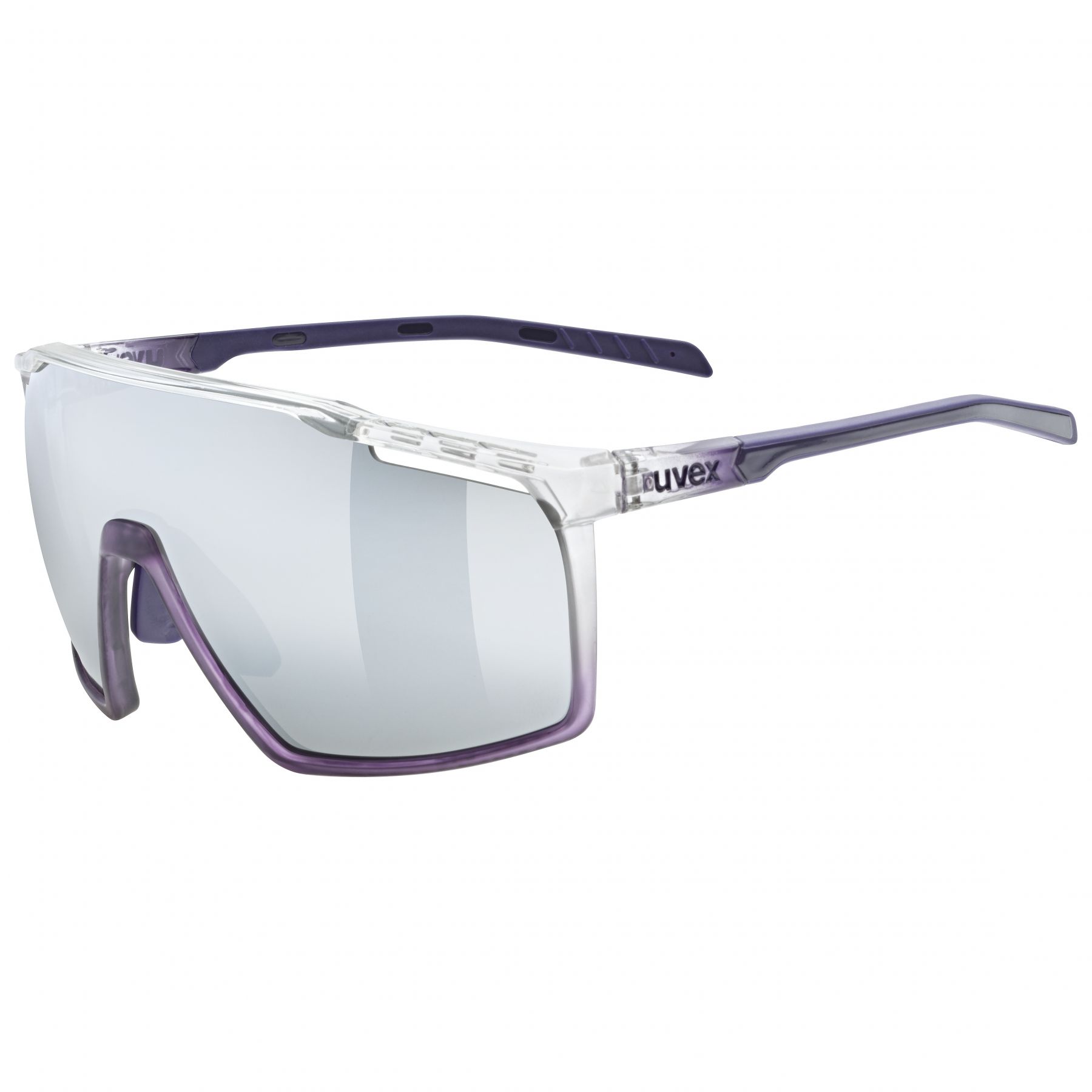 Uvex mtn perform, Sonnenbrille, transparent/lila