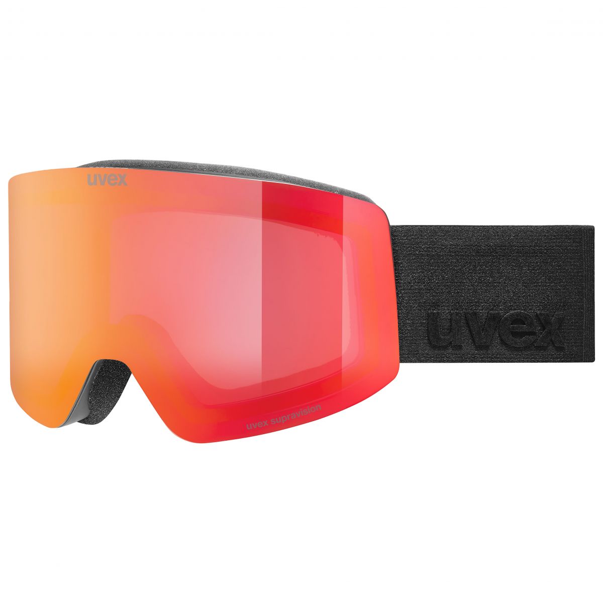 Uvex Provoqe FM, Skibrille schwarz — 2