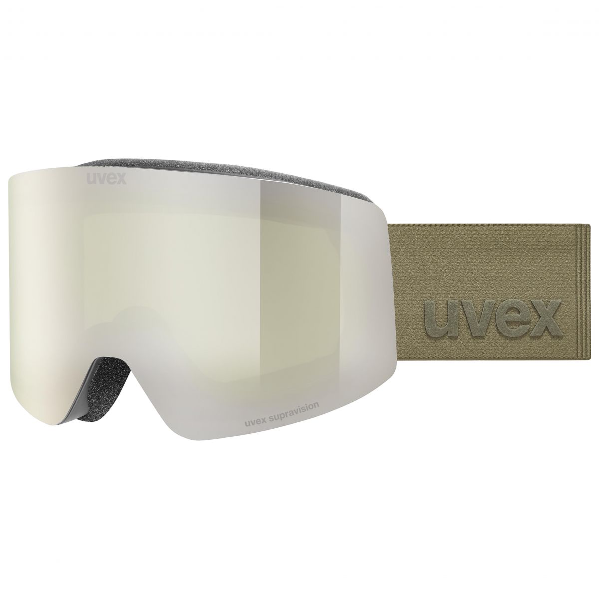 Uvex Provoqe FM, Skibrillen, schwarz — 2