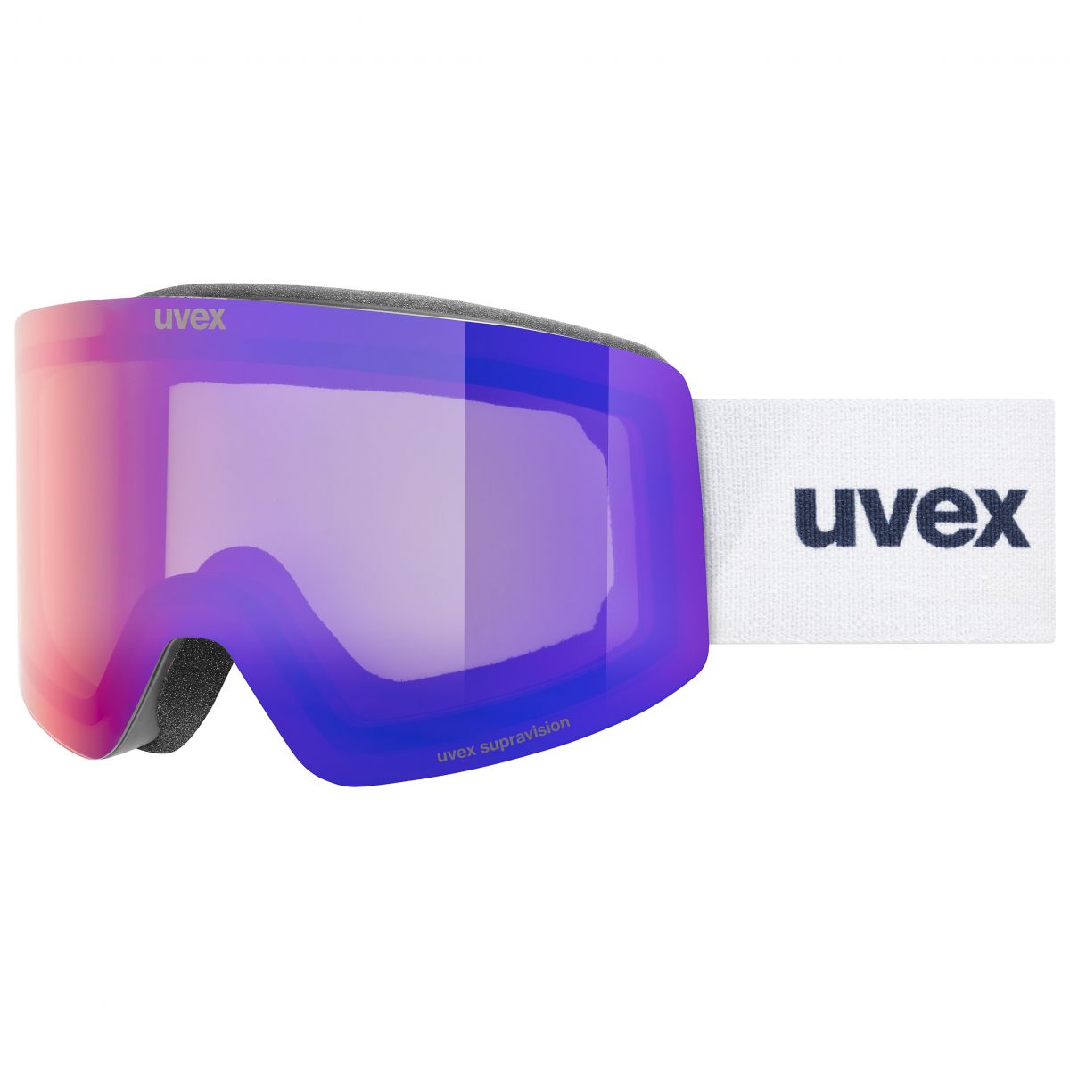 Uvex Provoqe FM, Skibrillen, schwarz — 2