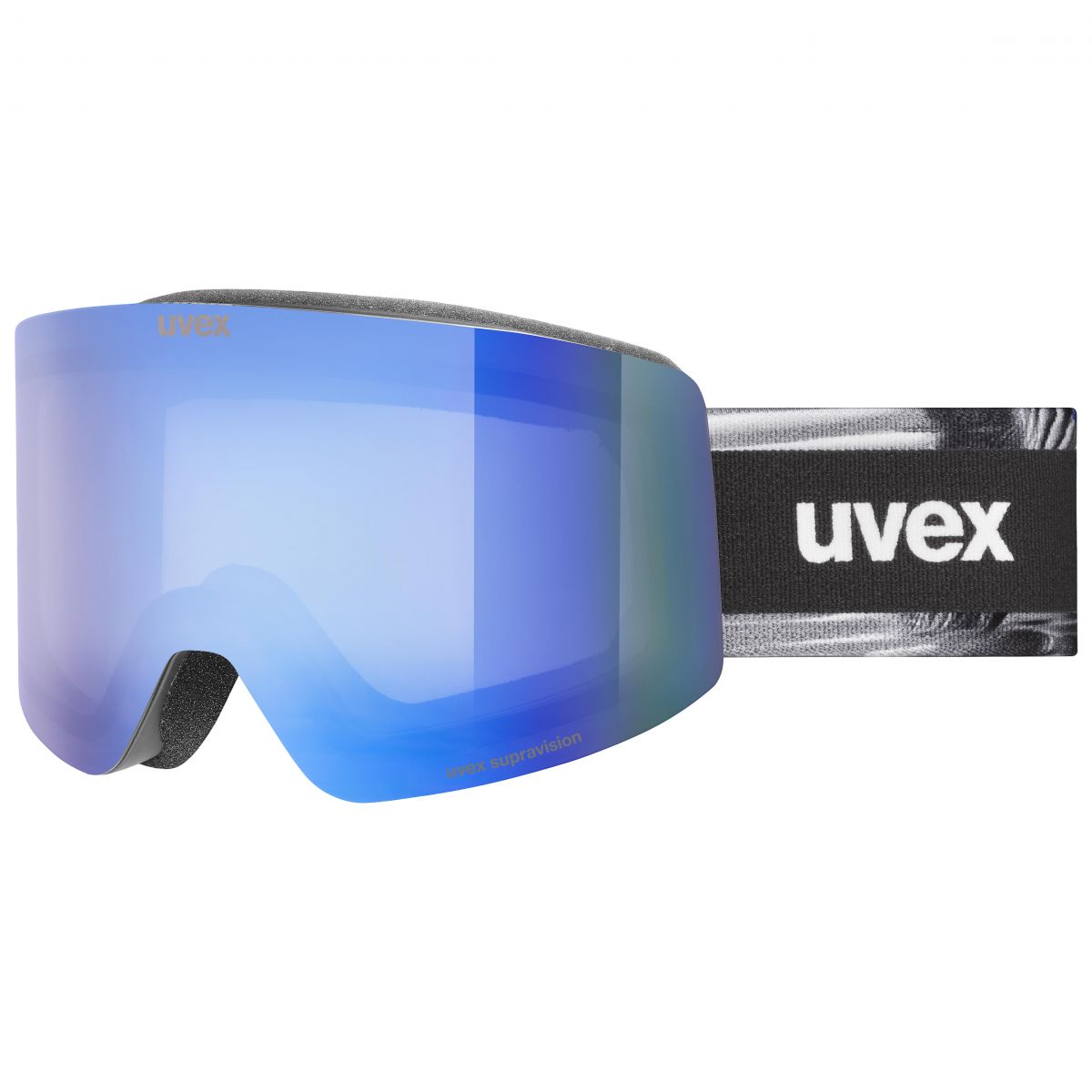 Uvex Provoqe FM, Skibrillen, schwarz — 2