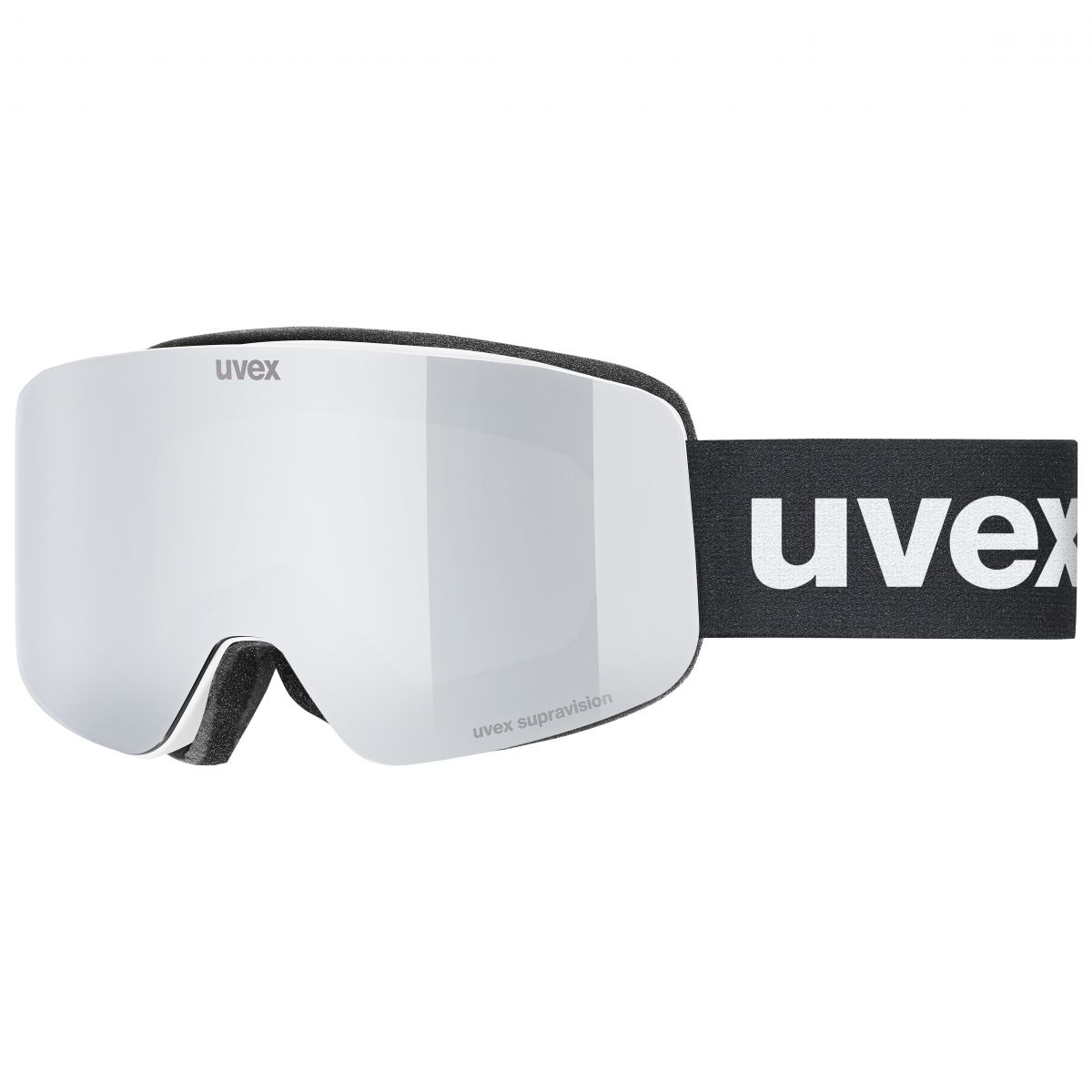 Uvex pwdr FM, Skibrille, Junior, schwarz/weiß — 2