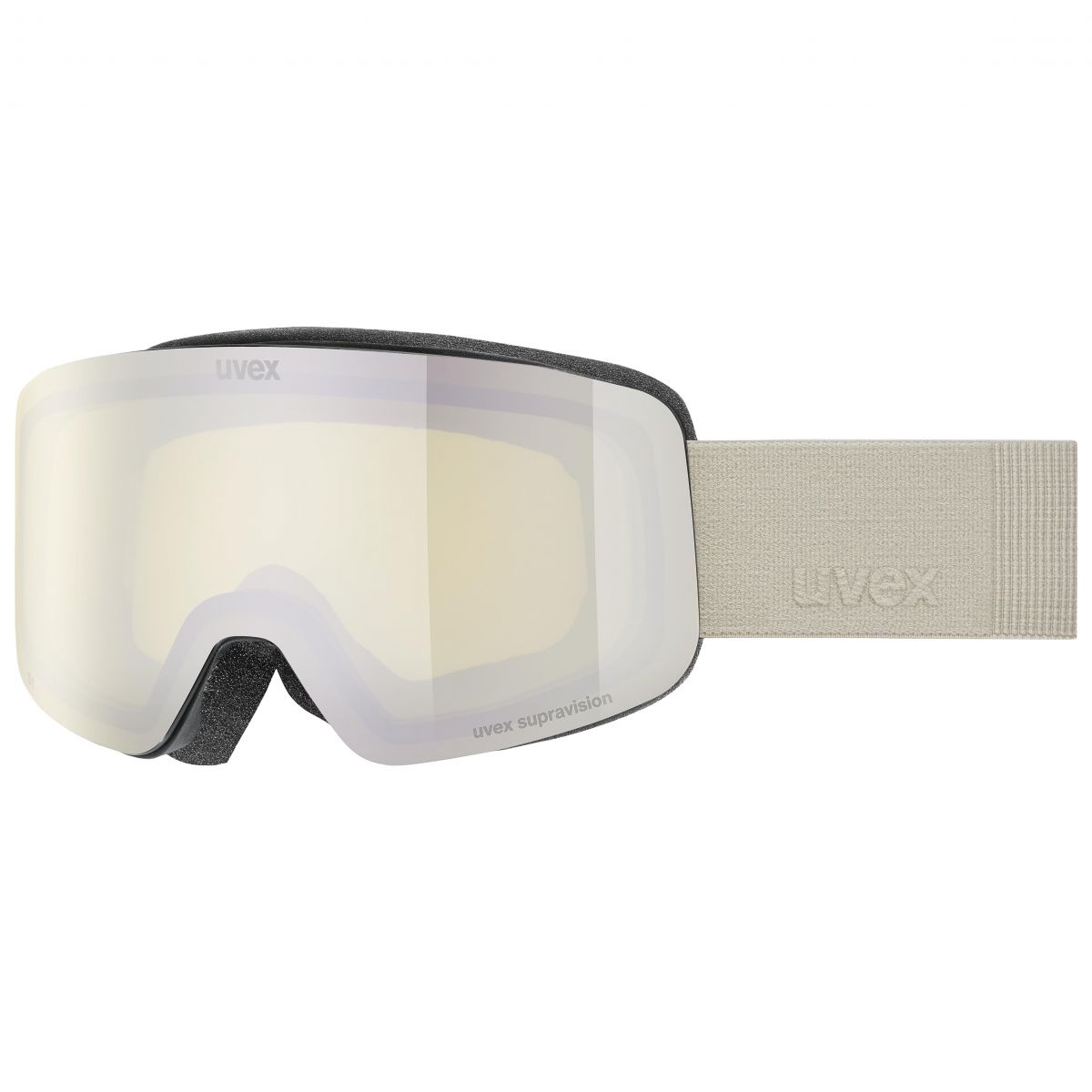 Uvex Pwdr FM, Skibrillen, schwarz — 2