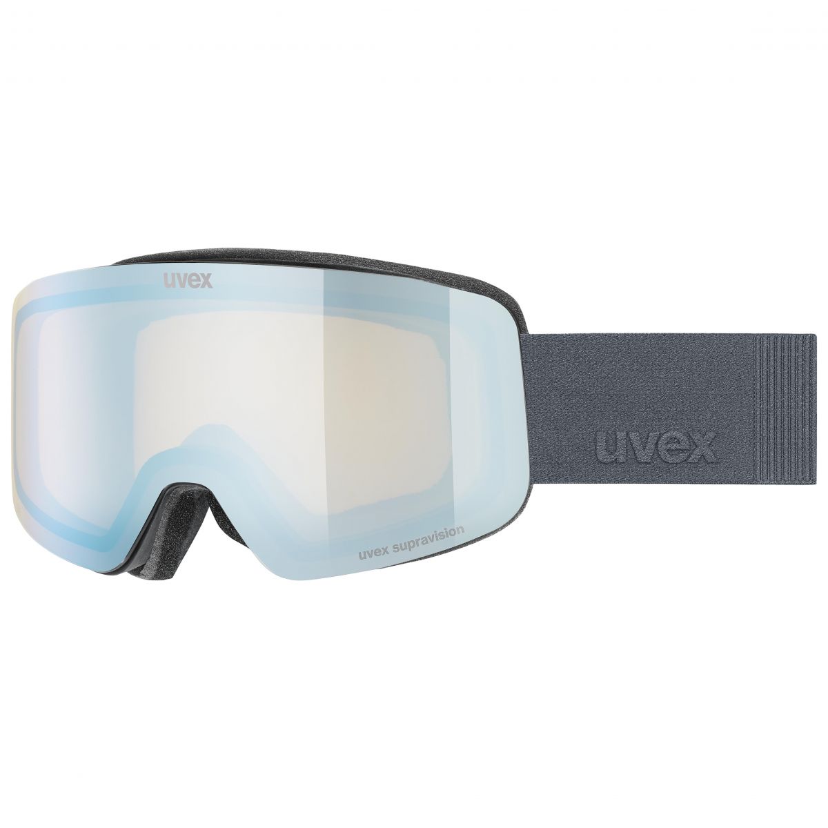 Uvex Pwdr FM, Skibrillen, schwarz — 2