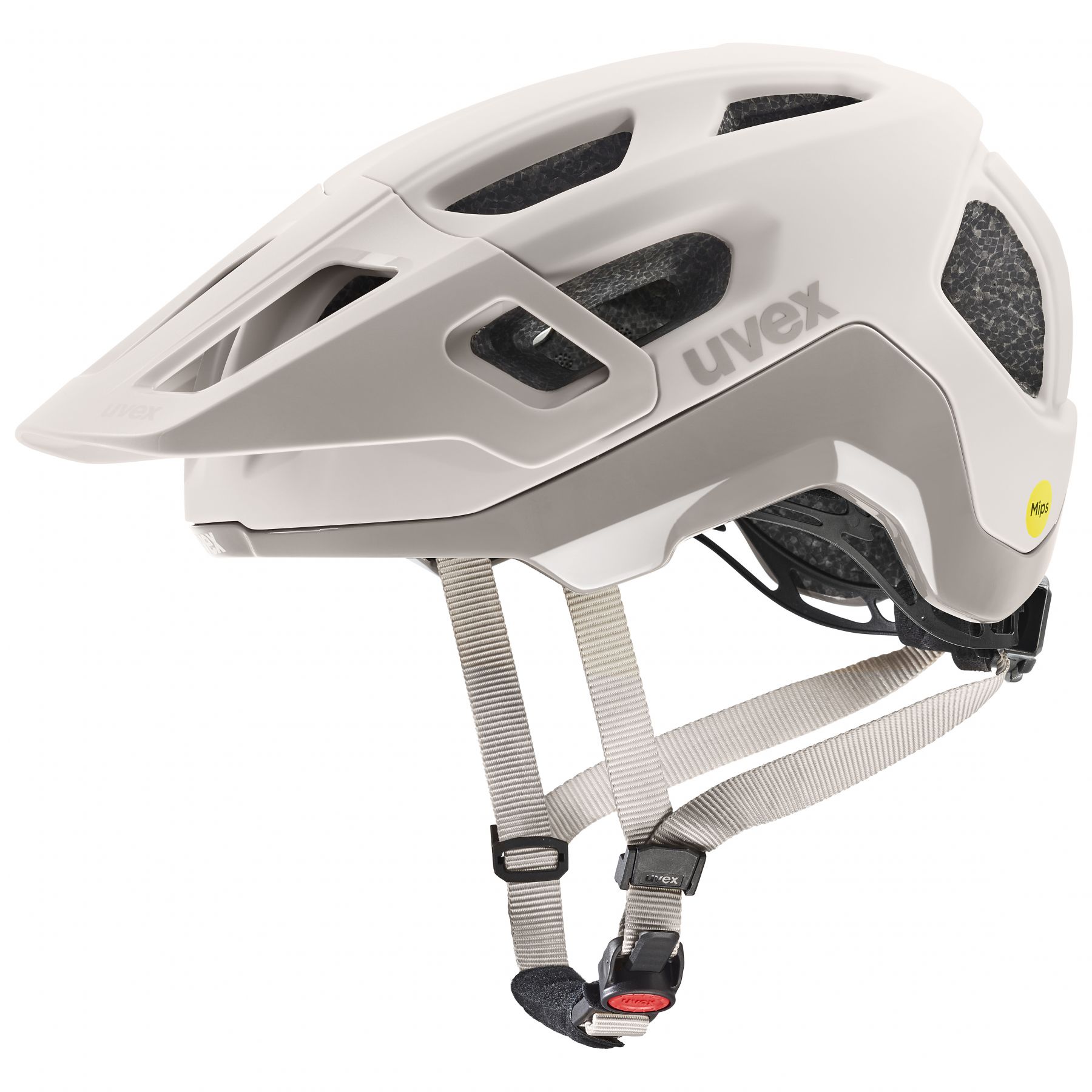 Uvex React MIPS, Fahrradhelm, grau