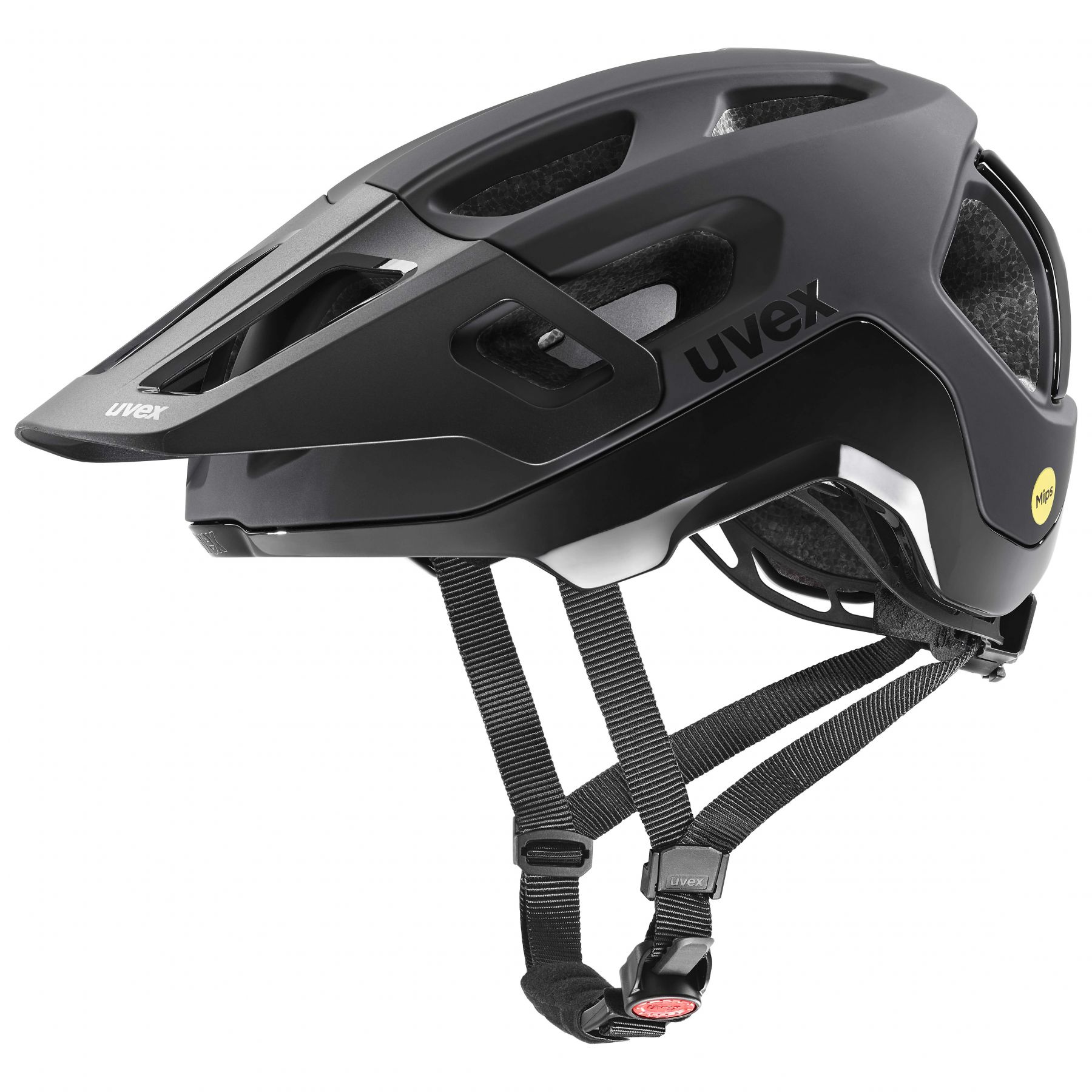 Uvex react MIPS, Fahrradhelm, schwarz