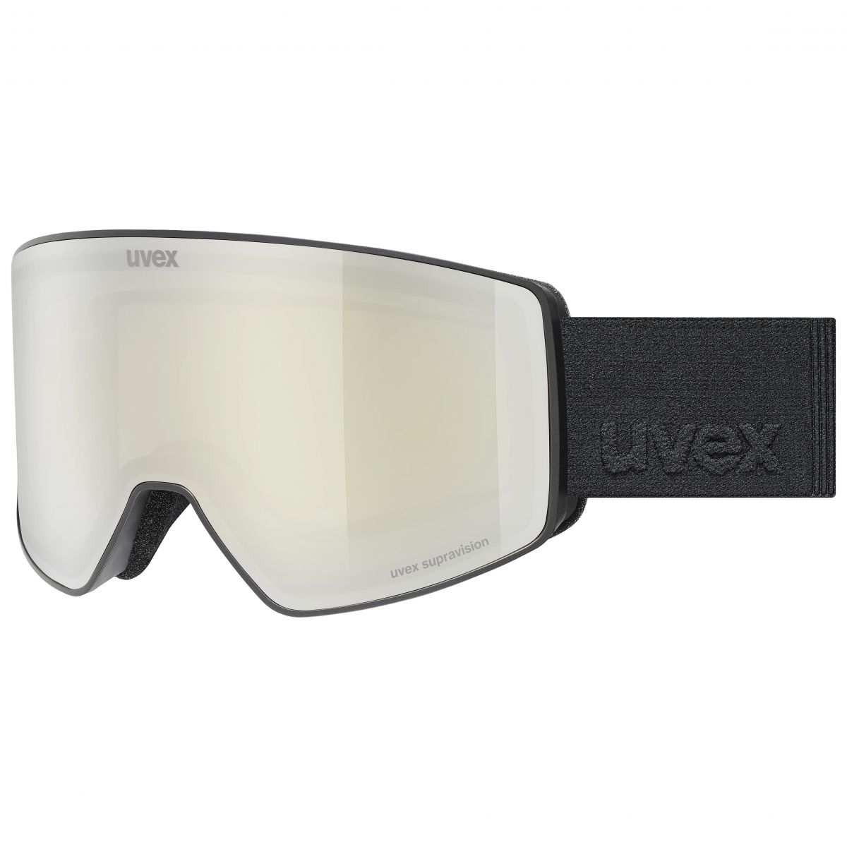 Uvex Scenic FM, Skibrillen, schwarz — 2