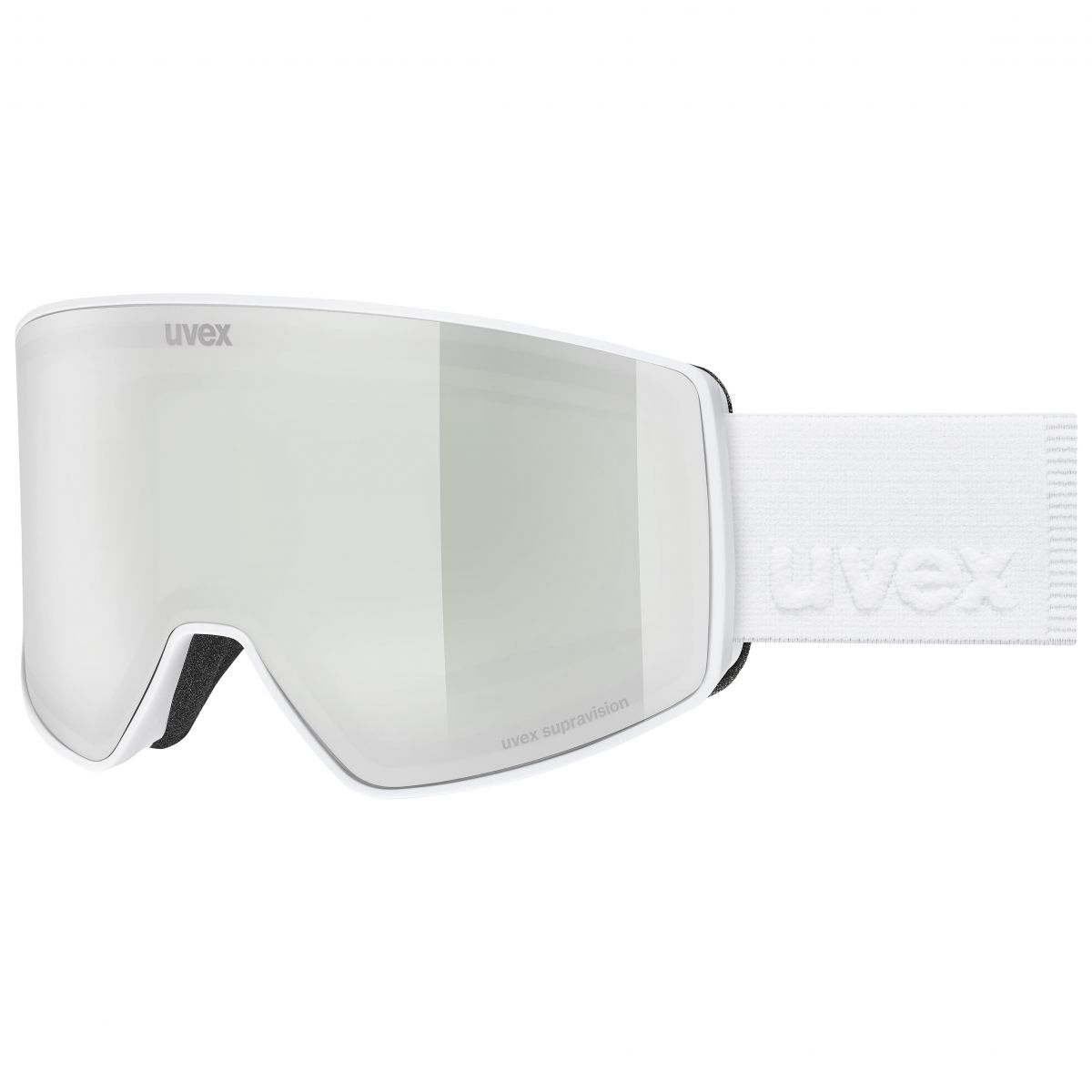 Uvex Scenic FM, Skibrillen, weiß — 2