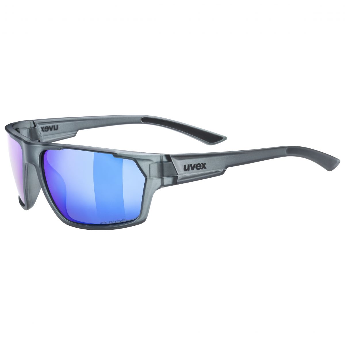 Uvex sportstyle 233 P, Sonnenbrille, grau — 2