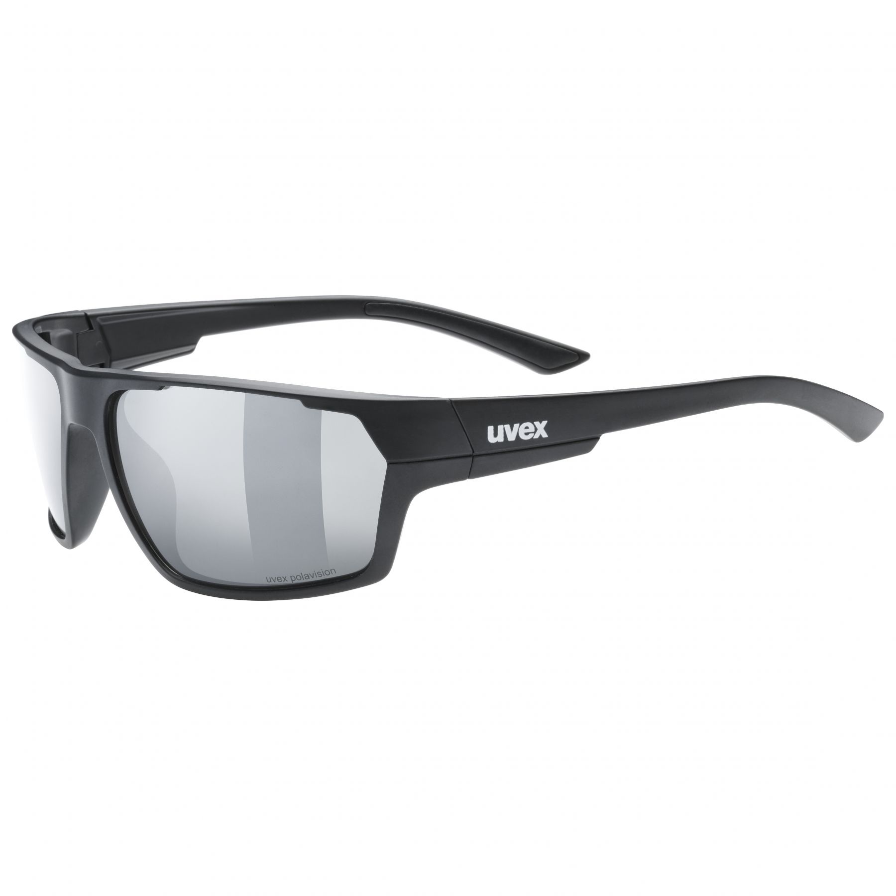 Uvex sportstyle 233 P, Sonnenbrille, schwarz