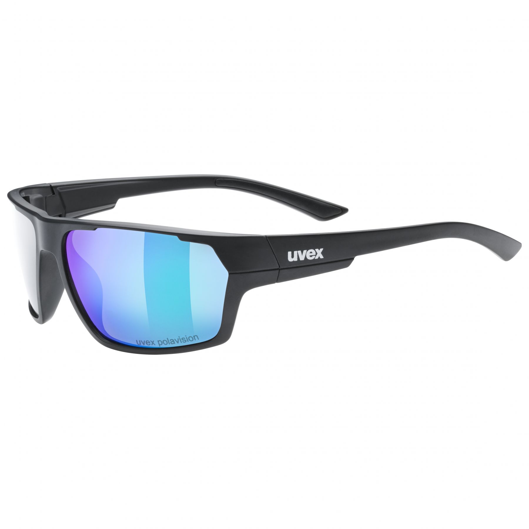 Uvex sportstyle 233 P, Sonnenbrille, schwarz