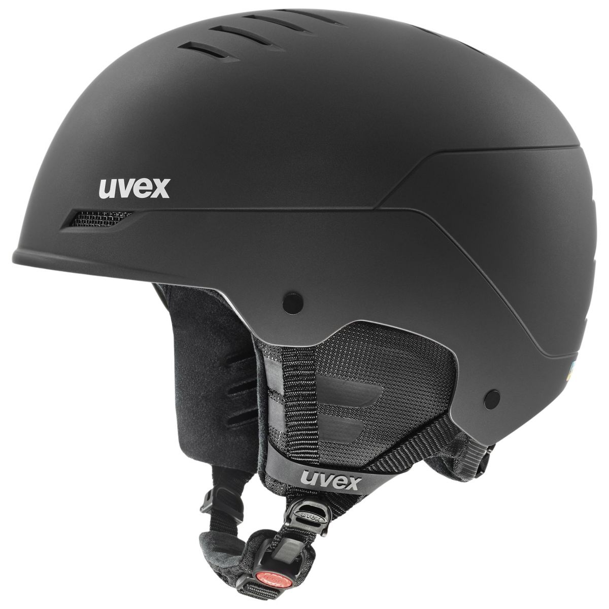 Uvex Wanted, Skihelm, schwarz — 2