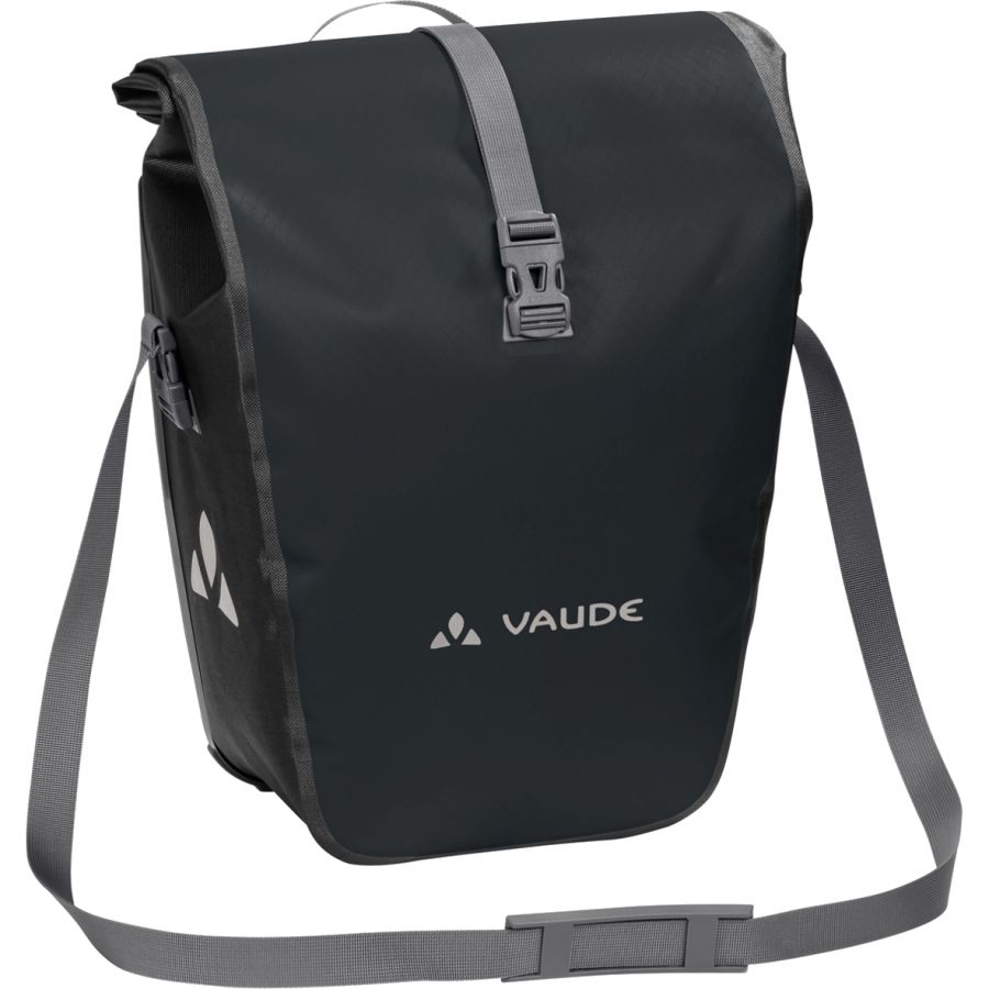 Vaude Aqua Back, wasserdichte Fahrradtasche, schwarz