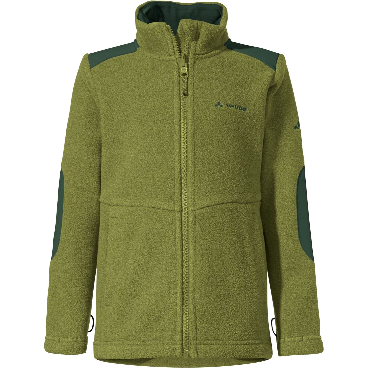 Vaude Kids Caprea Fleece Jacket II, Fleecejacke, grün